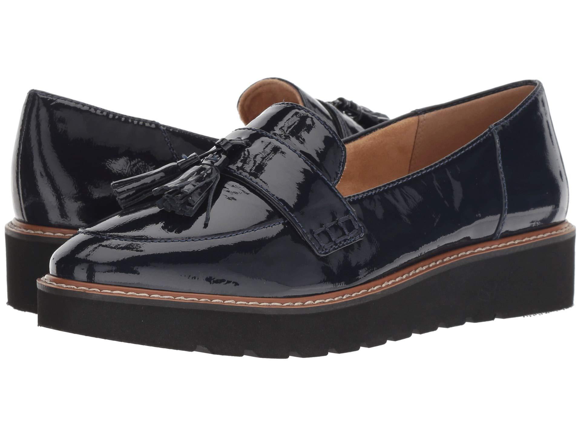 naturalizer august loafer navy