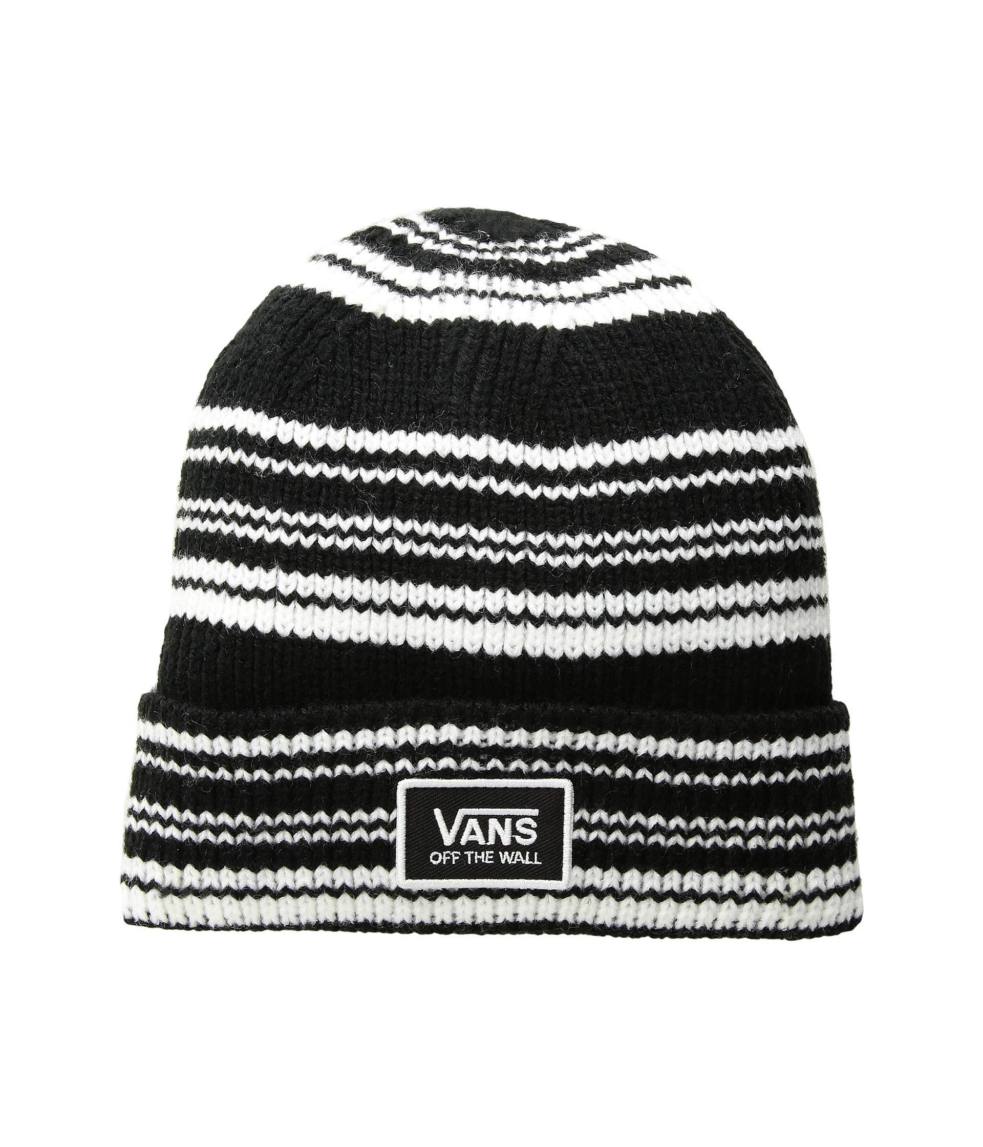 vans white beanie