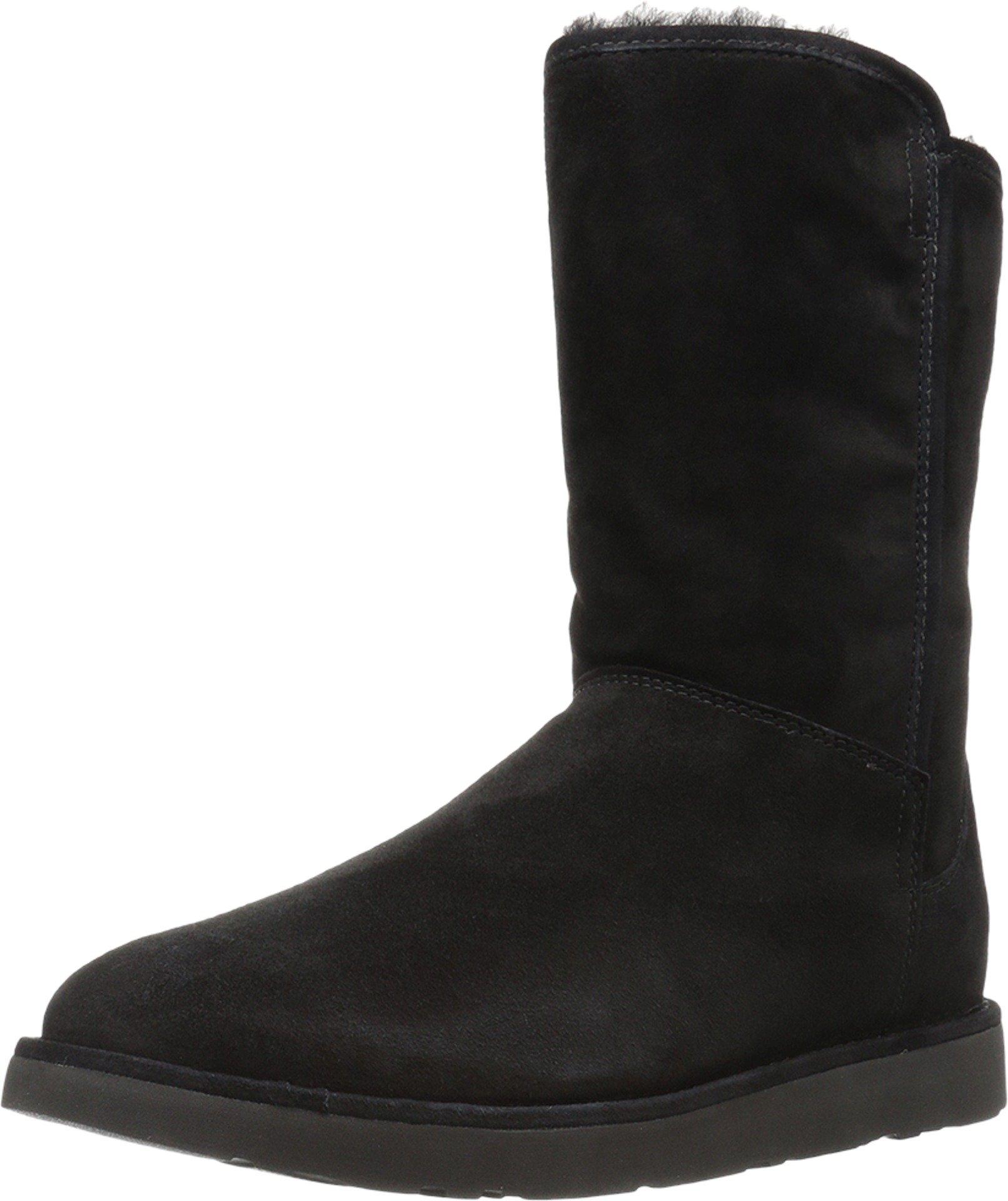 UGG Suede Ugg Abree Ii Tall Boot in Nero (Black) - Lyst