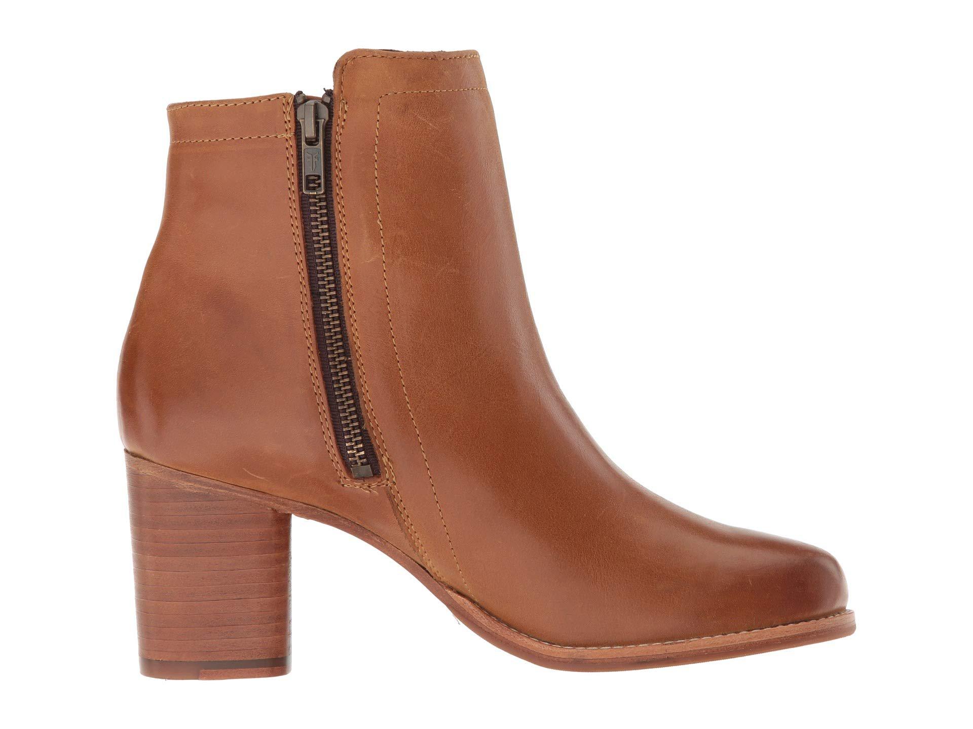 frye addie inside zip bootie