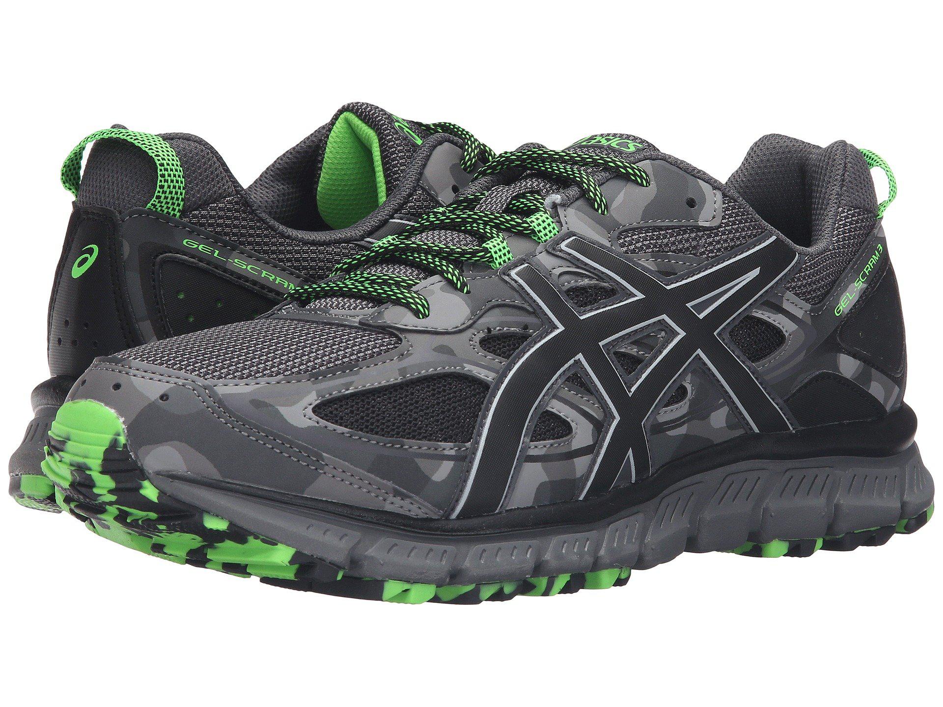 Asics Gel-scram(r) 3 (carbon/black/green Gecko) Men's Running Shoes for Men  | Lyst
