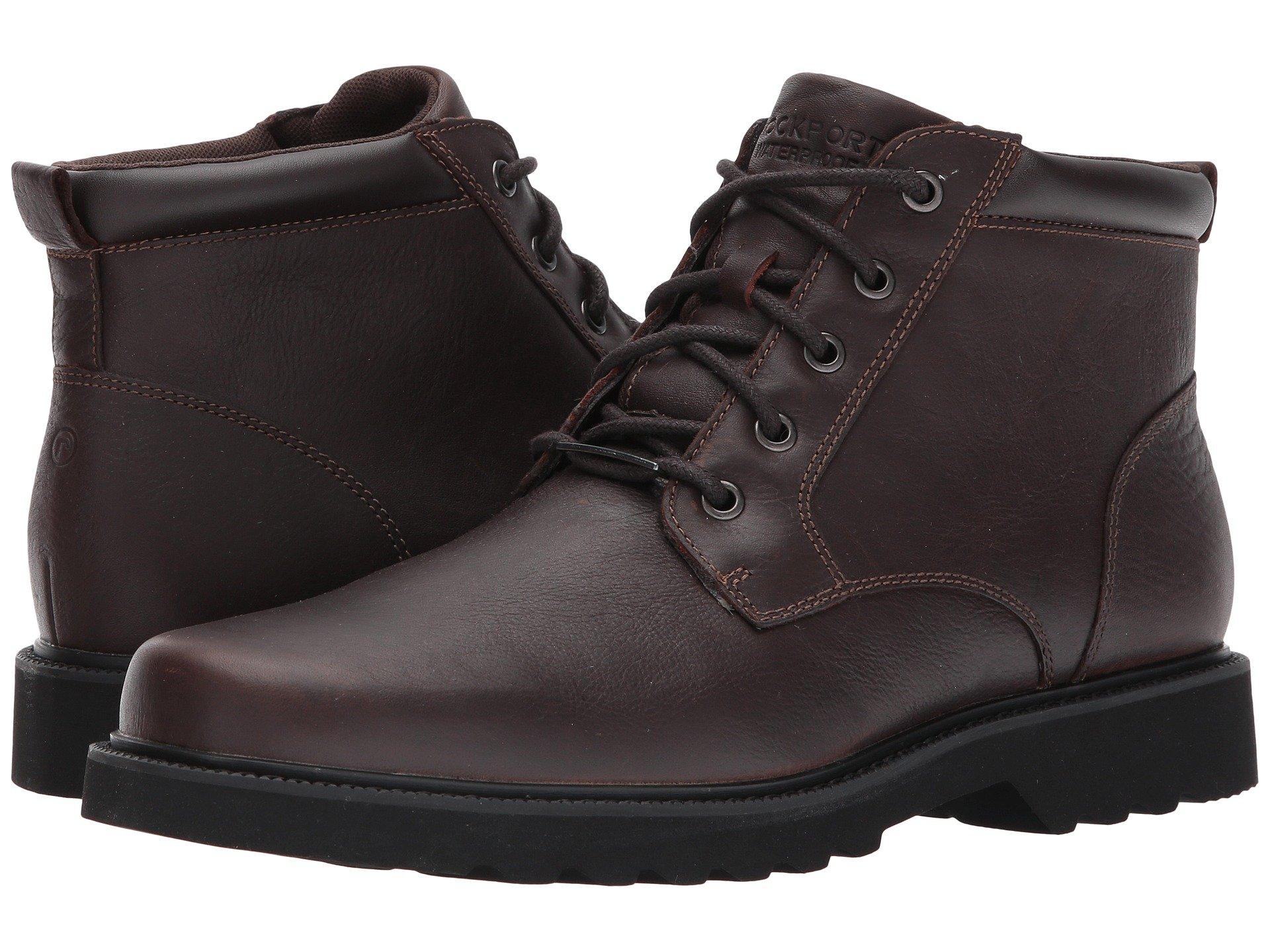 Rockport Leather Northfield Pt Boot in Chocolate (Brown) for Men Save