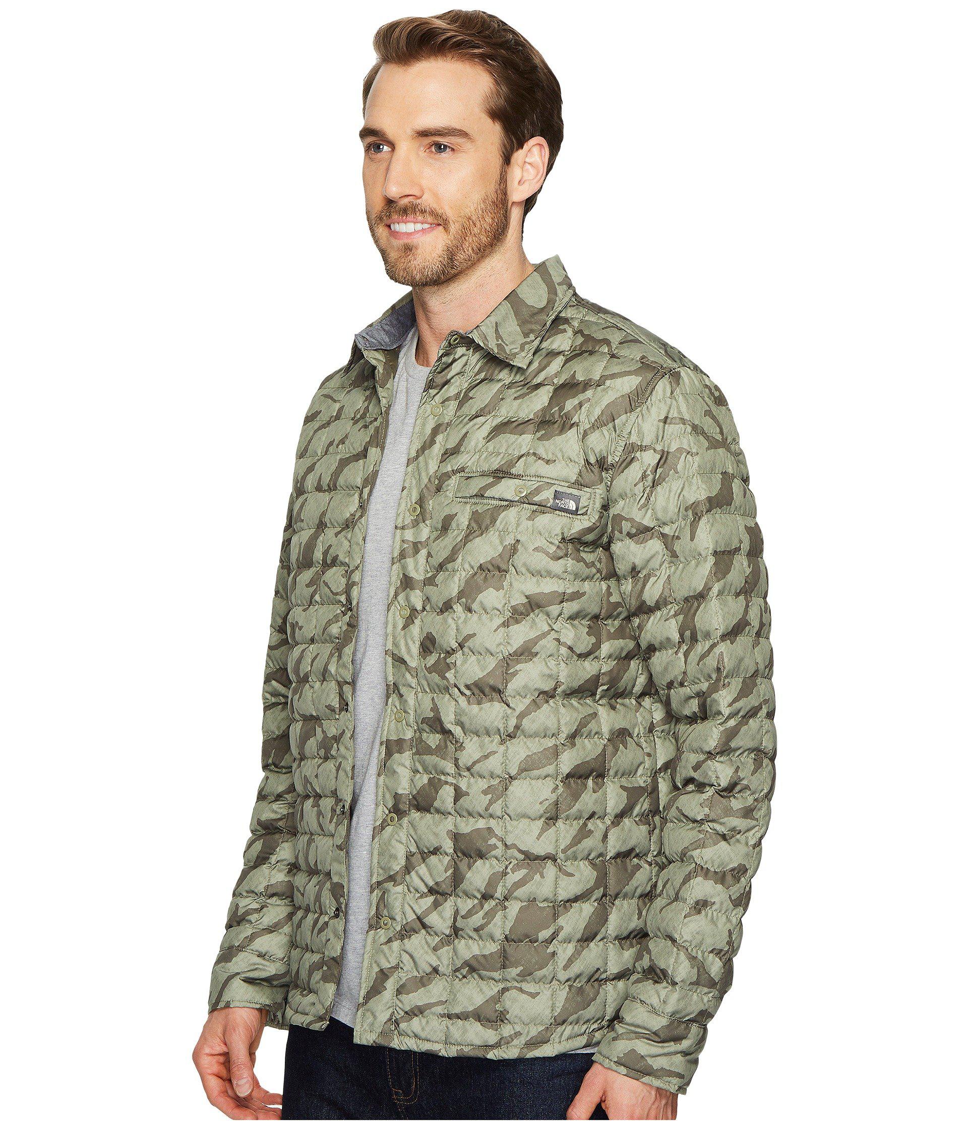 the north face reyes thermoball shirt jacket