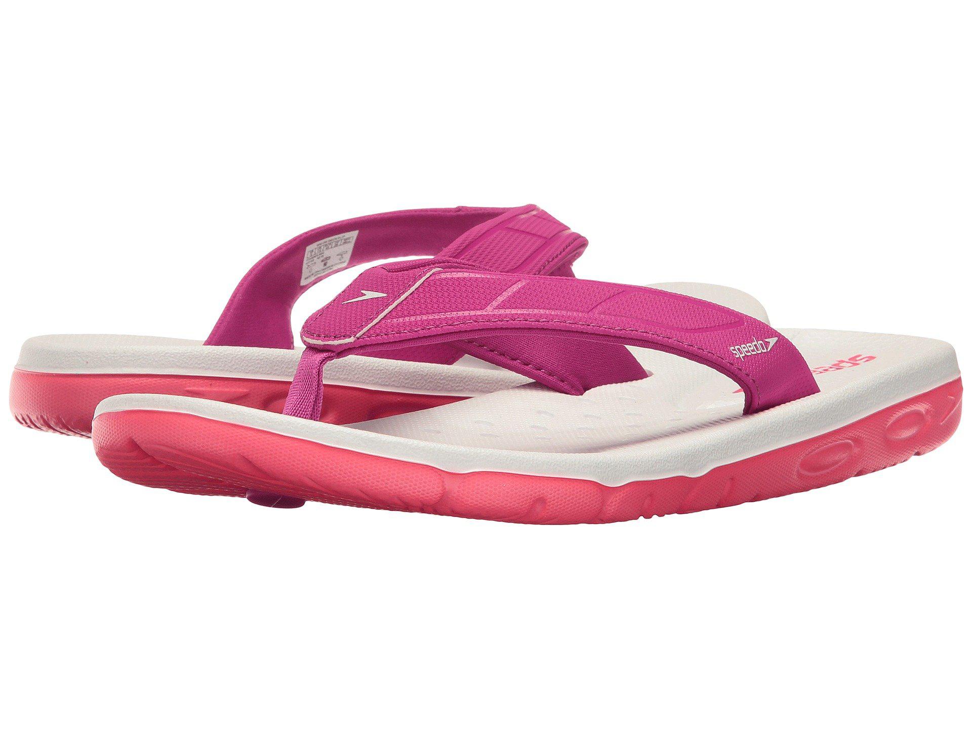 Speedo Synthetic On Deck Flip Sandal in Pink - Lyst