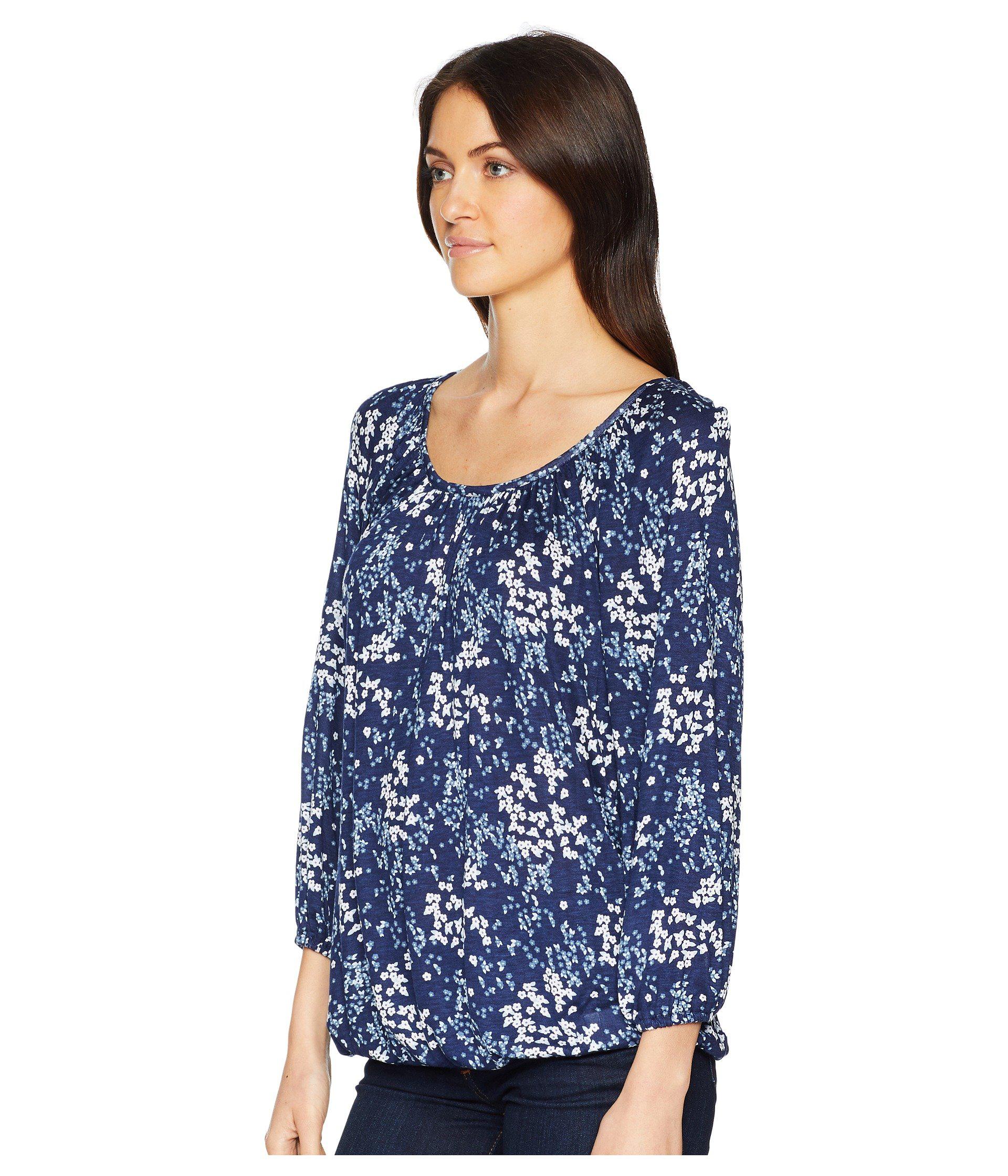 michael kors true navy top