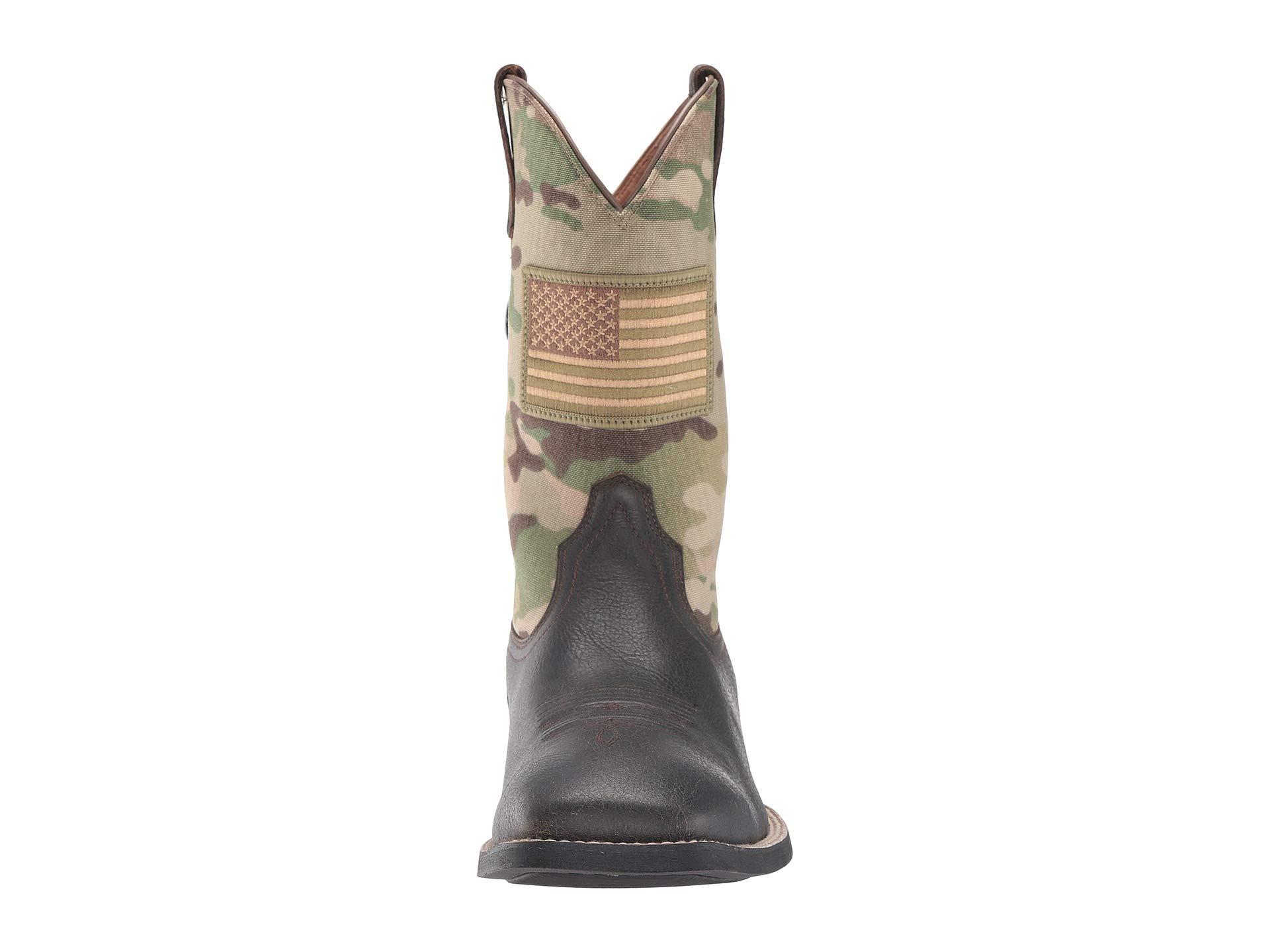 ariat multicam boots