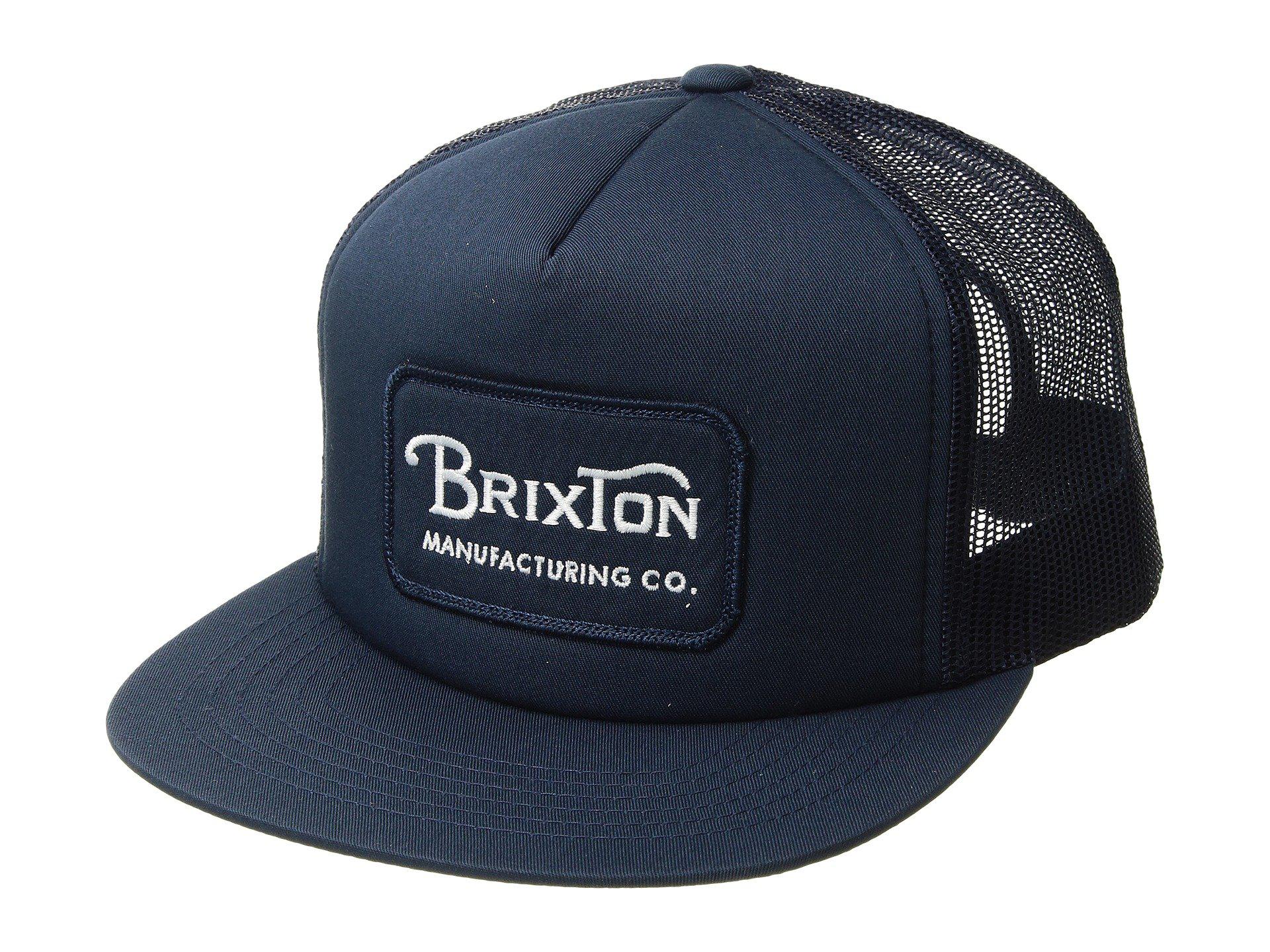 BRIXTON Mens Grade High Profile Adjustable Mesh Hat Baseball Cap