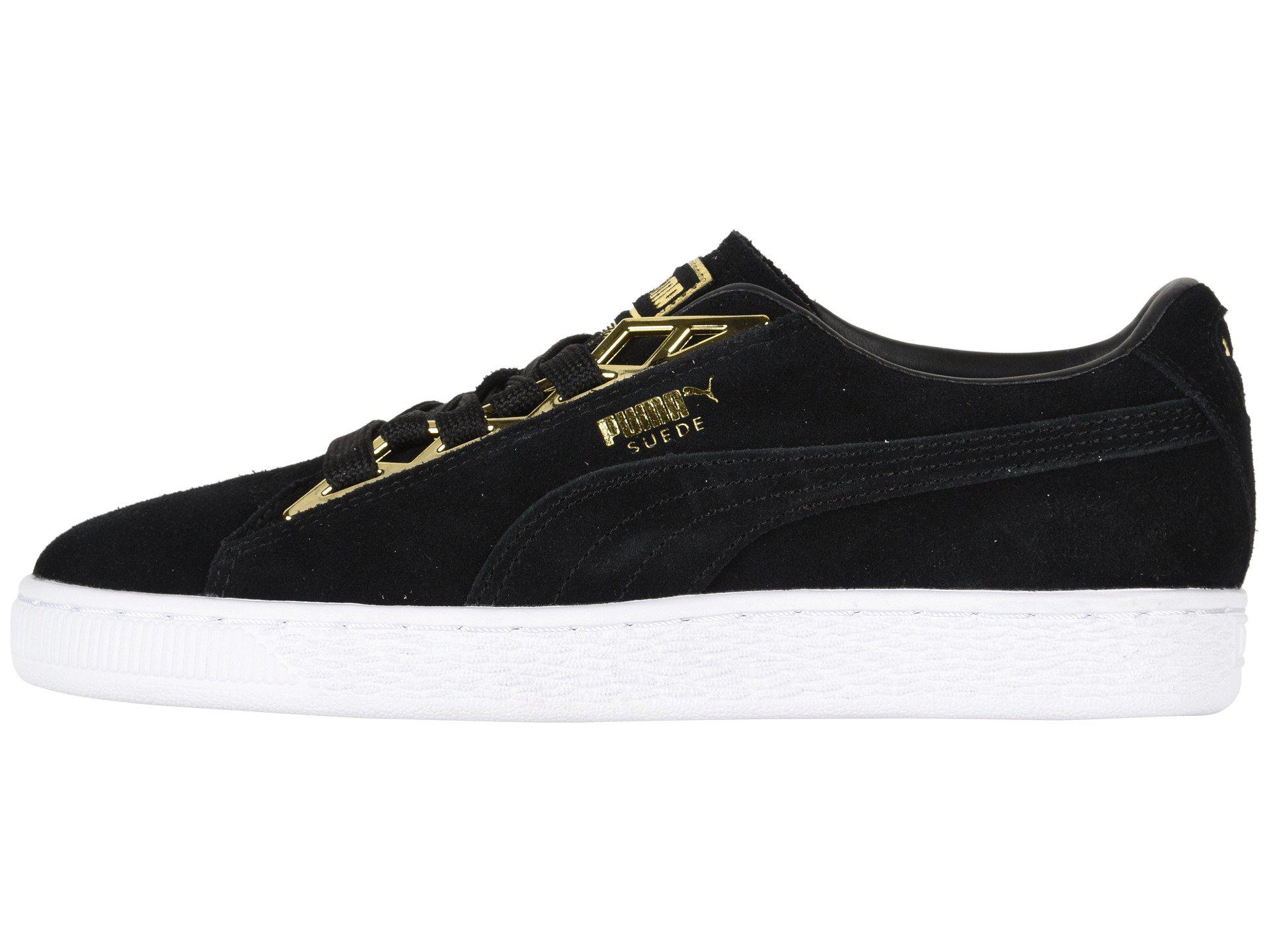 puma suede jewel metallic