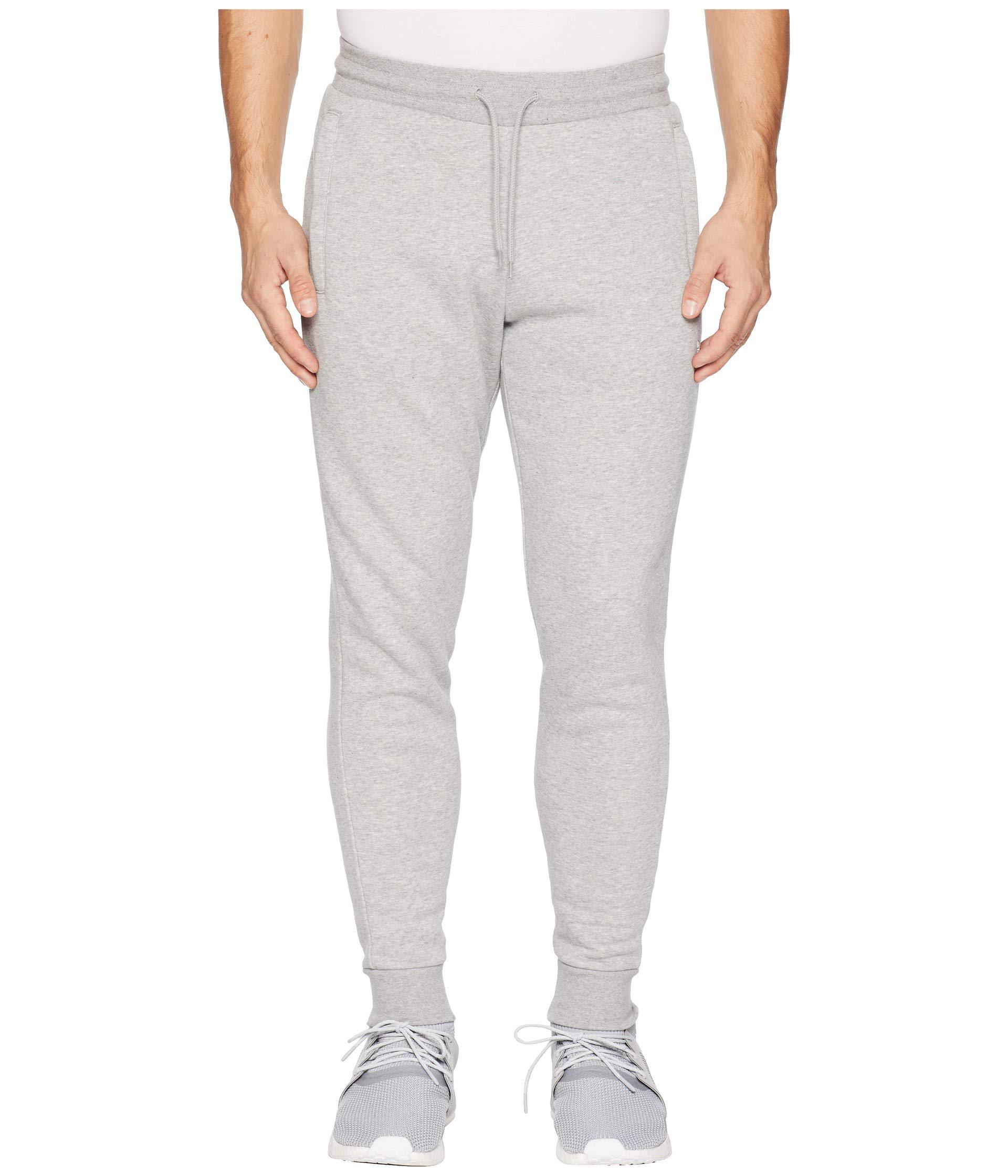 adidas Originals Slim Fleece Pants (medium Grey Heather) Men's Casual Pants  in Gray for Men - Lyst
