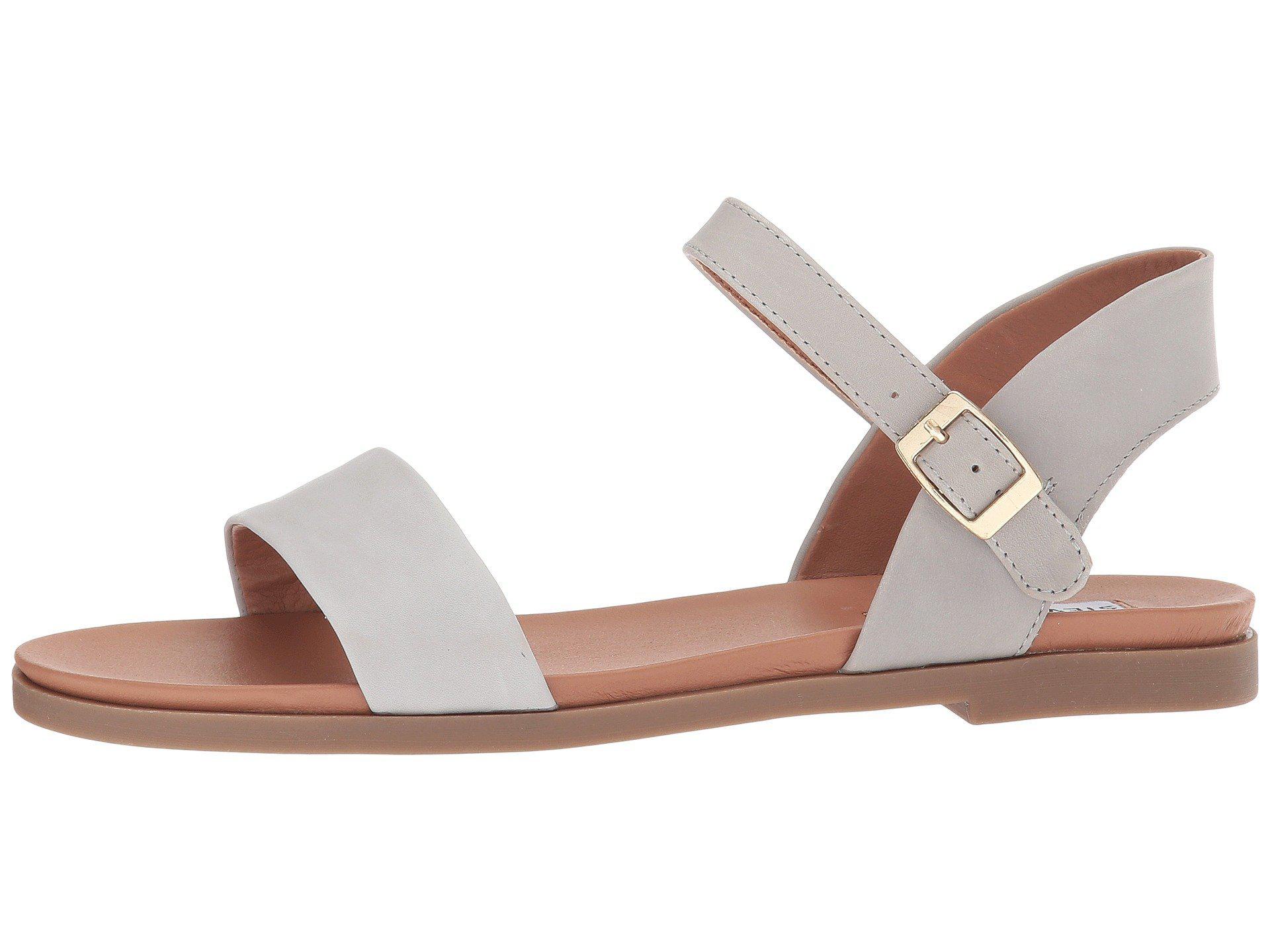 steve madden dina sandal grey