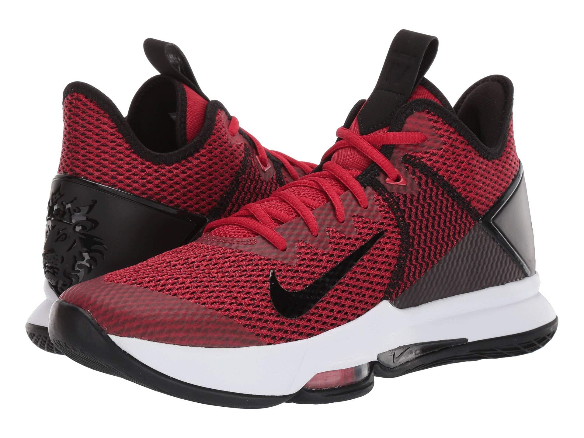 Nike Synthetic Lebron Witness Iv in Red for Men - Lyst