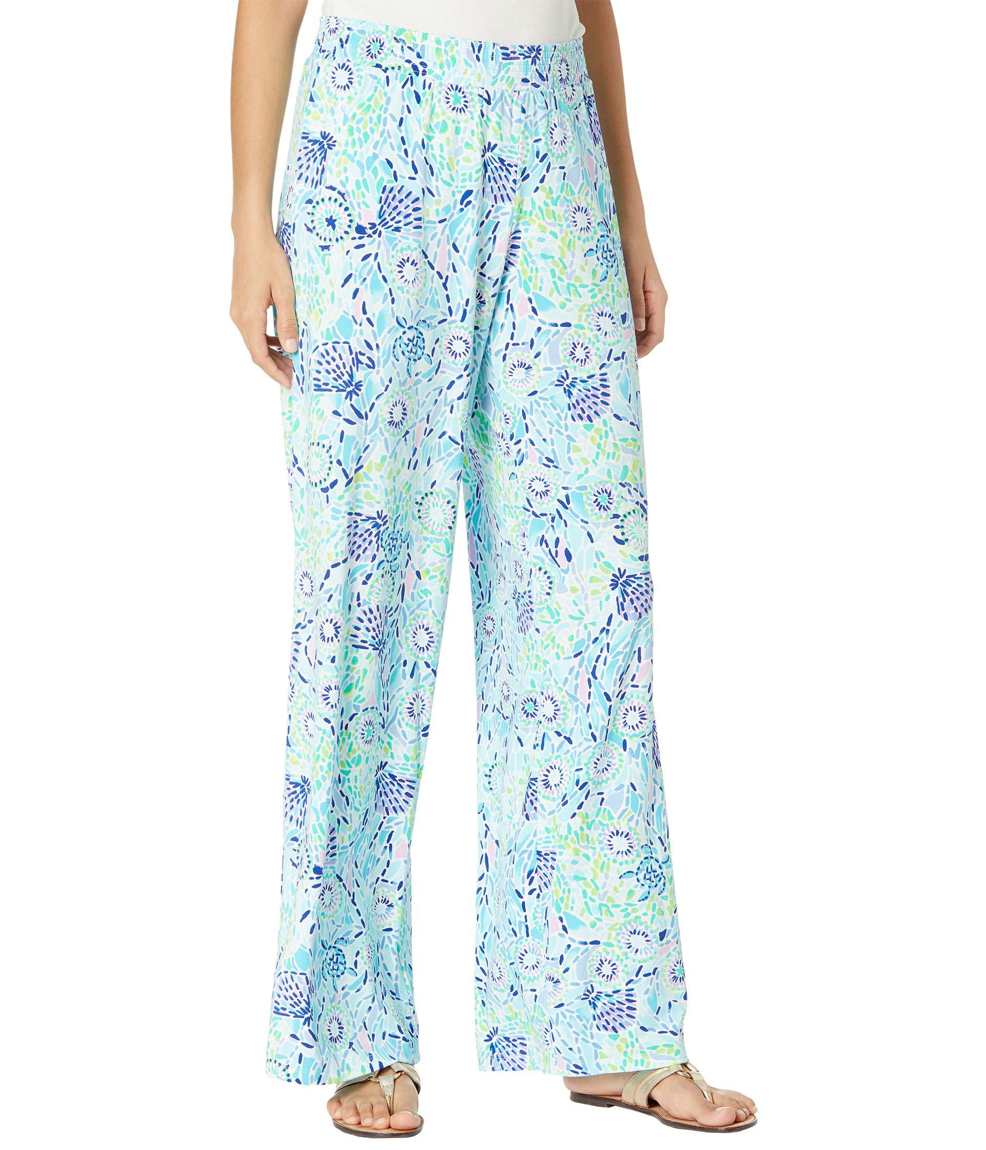Lilly Pulitzer Lorena Breezy Palazzo Pants in Blue Lyst