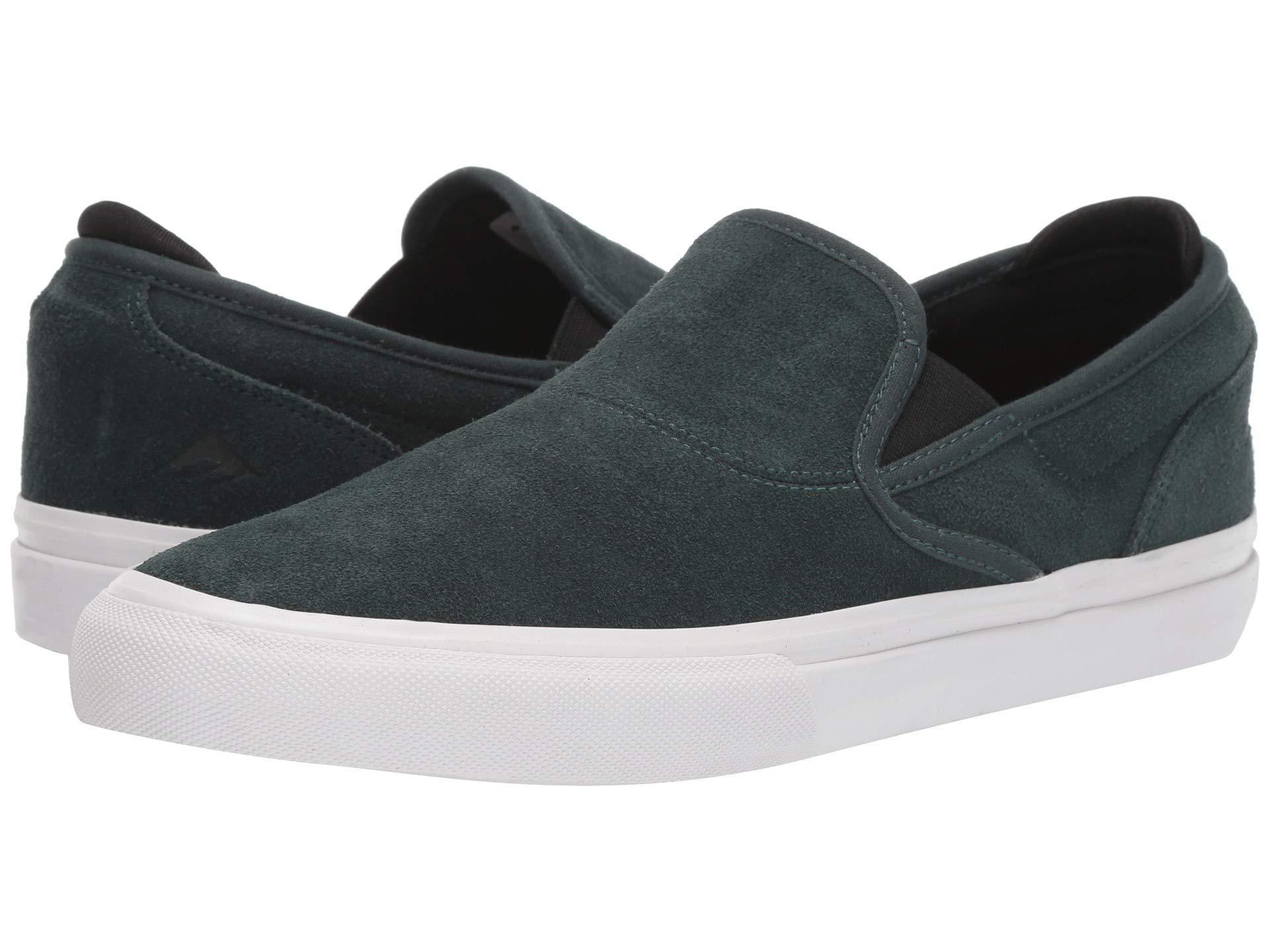 Emerica Suede Wino G6 Slip-on in Green for Men - Lyst