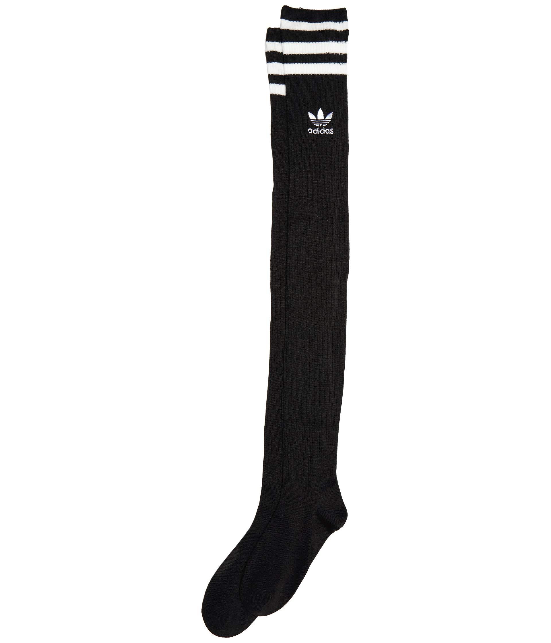 adidas originals roller thigh high sock