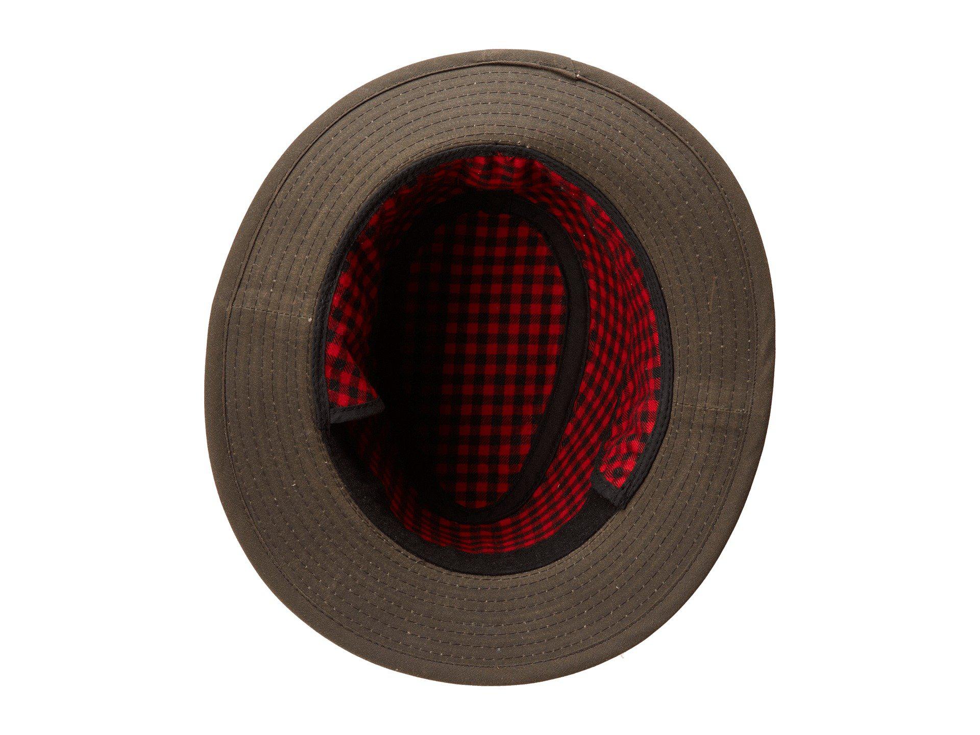 woolrich oilcloth safari hat