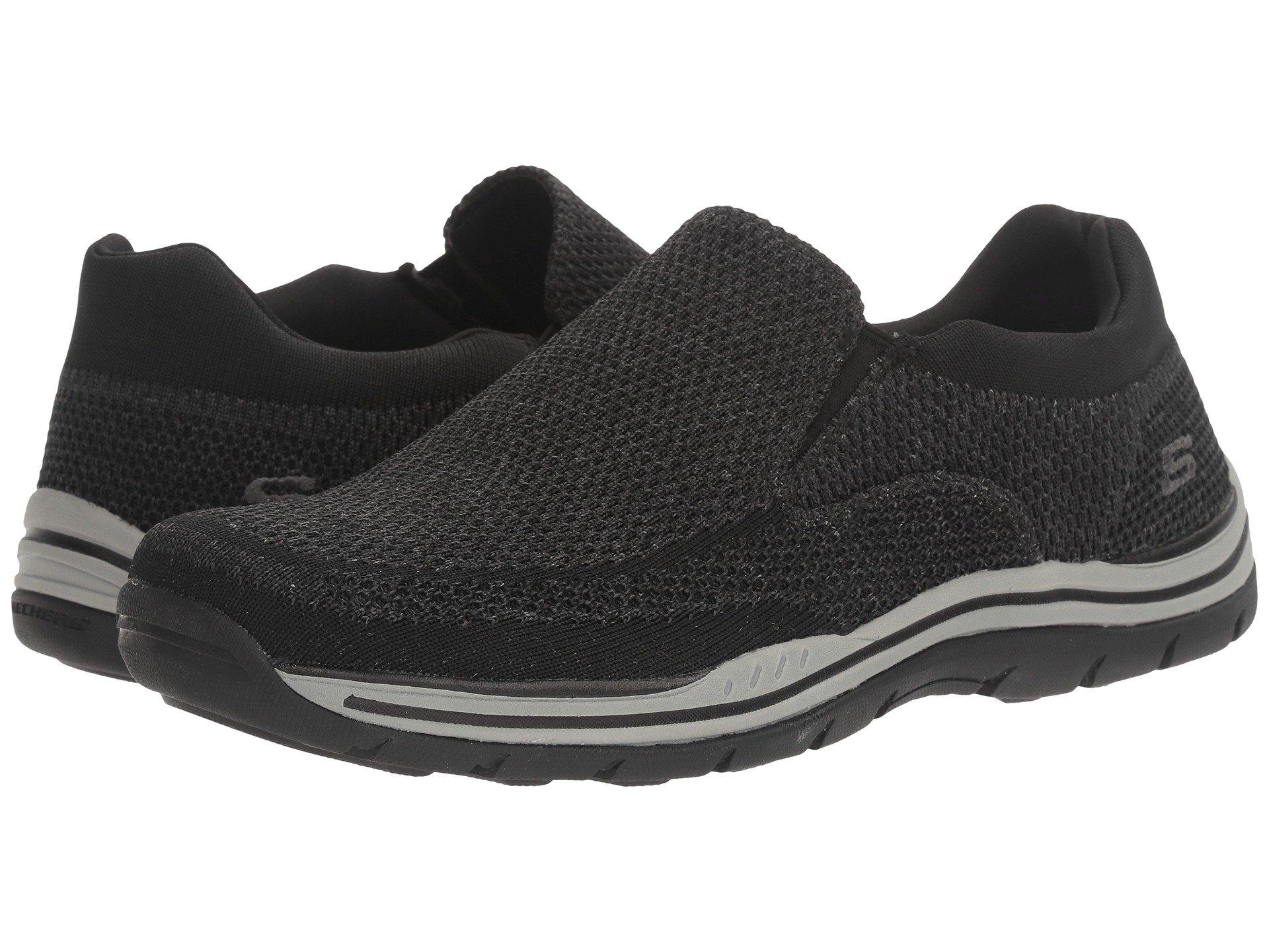 Skechers Rubber Relaxed Fit Expected - Gomel in Black for Men - Lyst