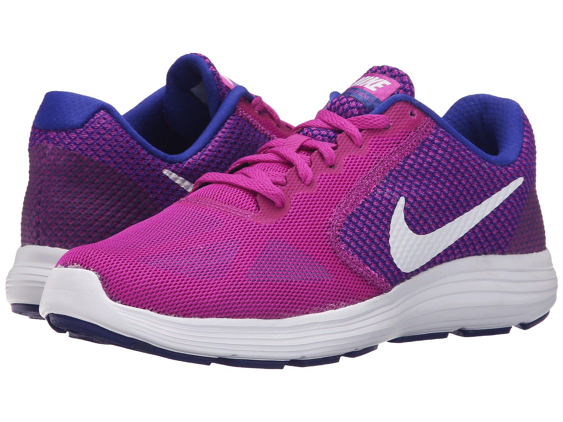 Nike Synthetic Revolution 3 (hyper Violet/concord/gamma Blue/white) Women's  Running Shoes - Lyst