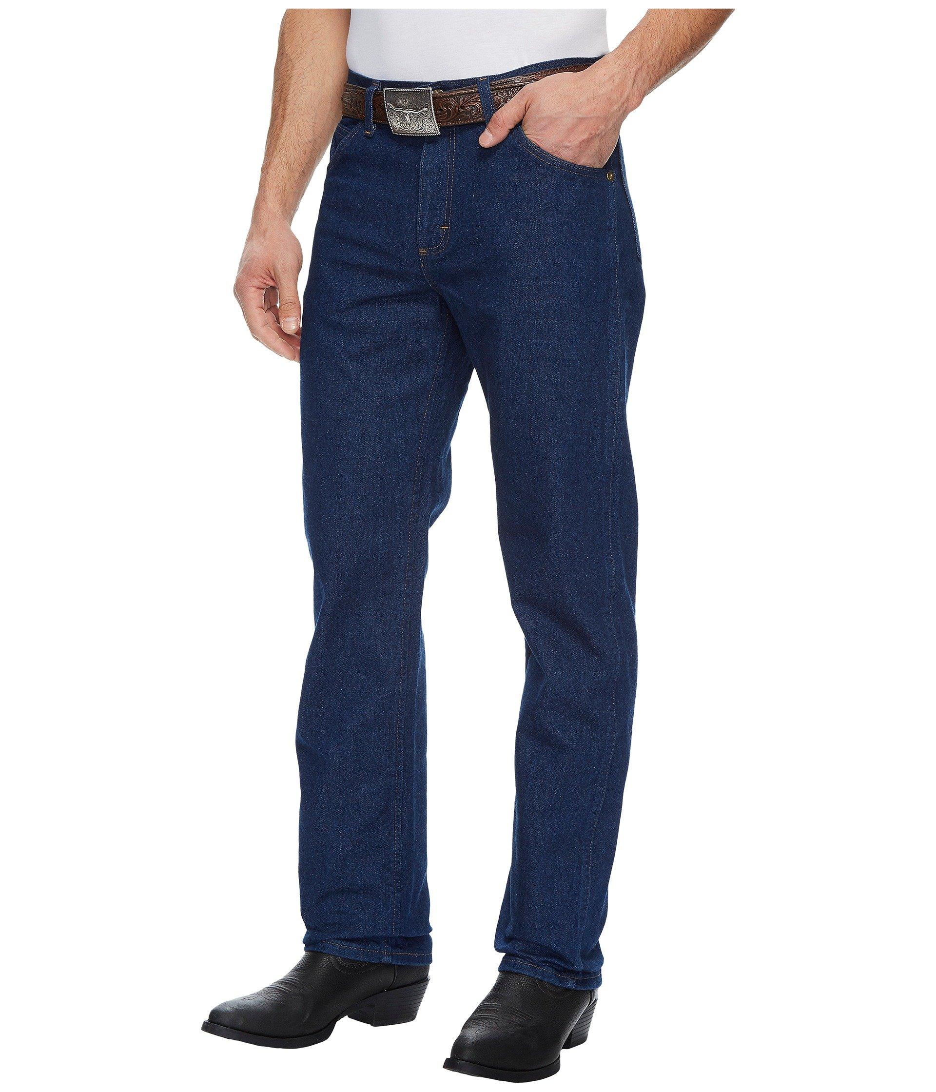 Wrangler Denim Premium Performance Cowboy Cut Jeans in Navy (Blue) for ...