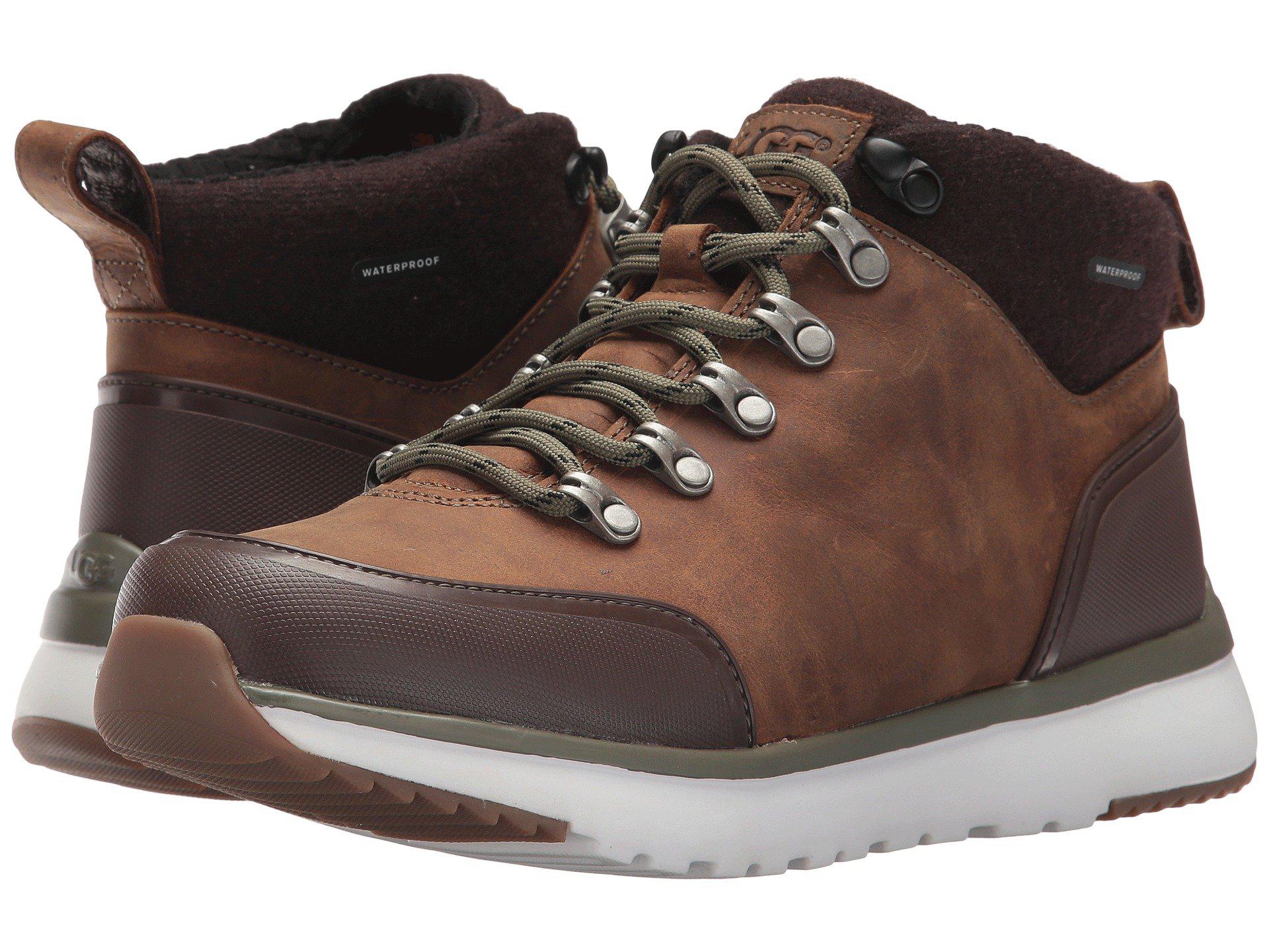 UGG Leather Olivert (grizzly) Men's 