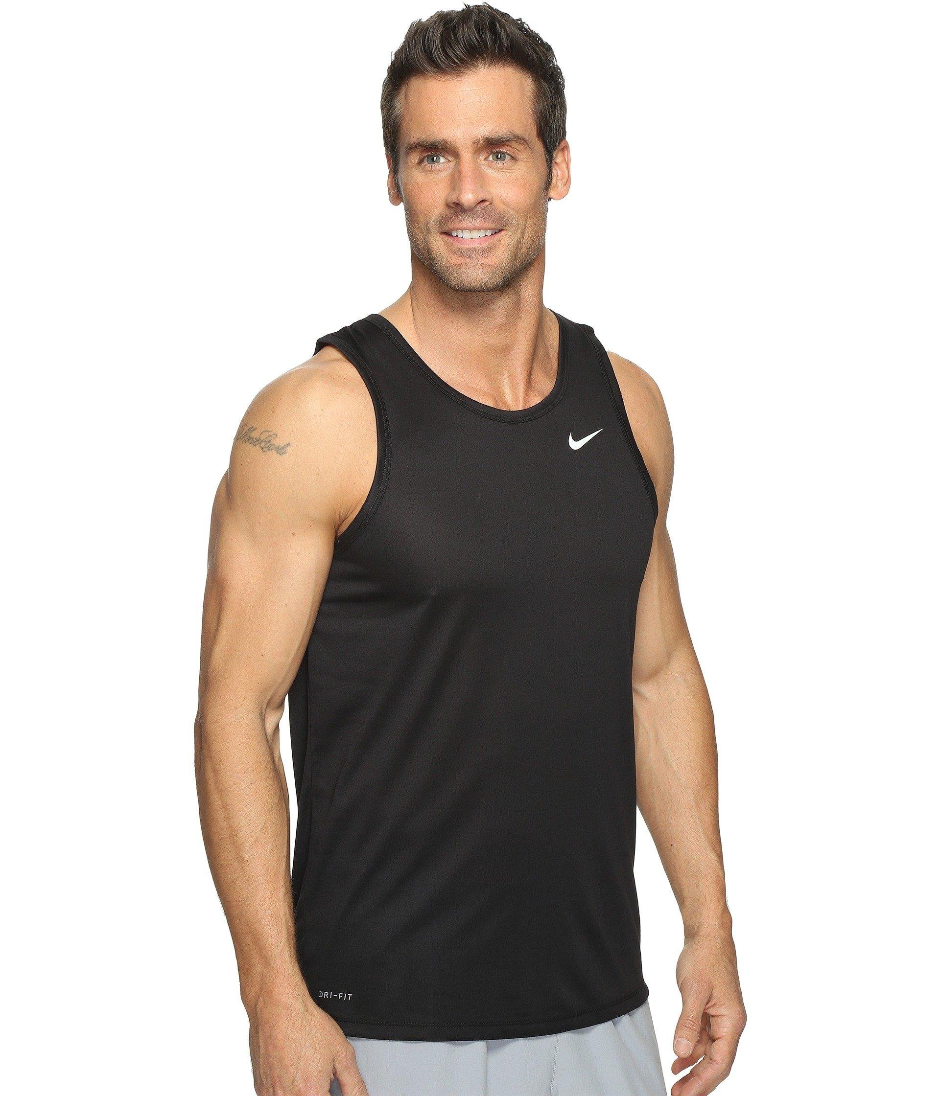 Nike Synthetic Legend Tank Top (black/white) Men's Sleeveless for Men - Lyst