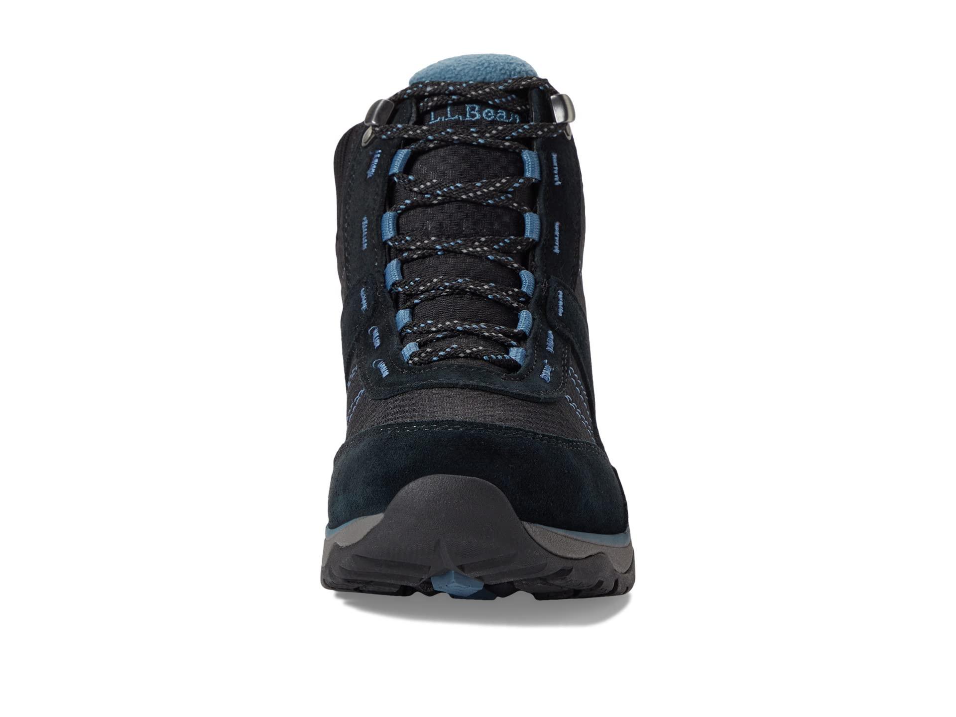 Gæstfrihed panik Outlook L.L. Bean Snow Sneaker 5 Mid Boot Water Resistant Insulated Lace-up in  Black | Lyst