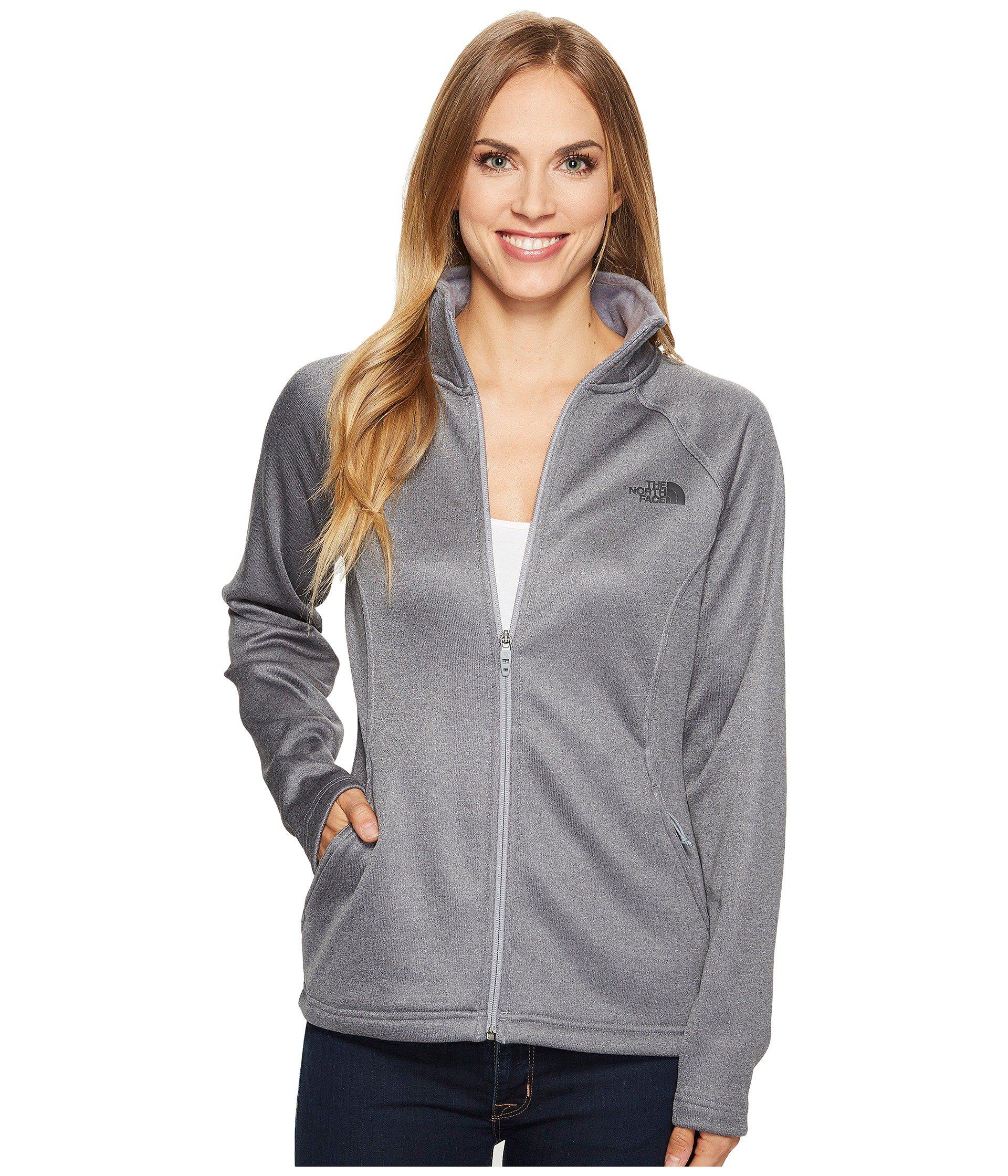 north face agave full zip