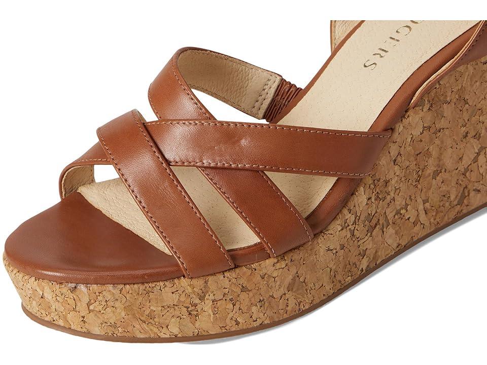 Pippa Wedge Cognac Wedge Pumps Frye Pippa Back Zip Cognac Ankle