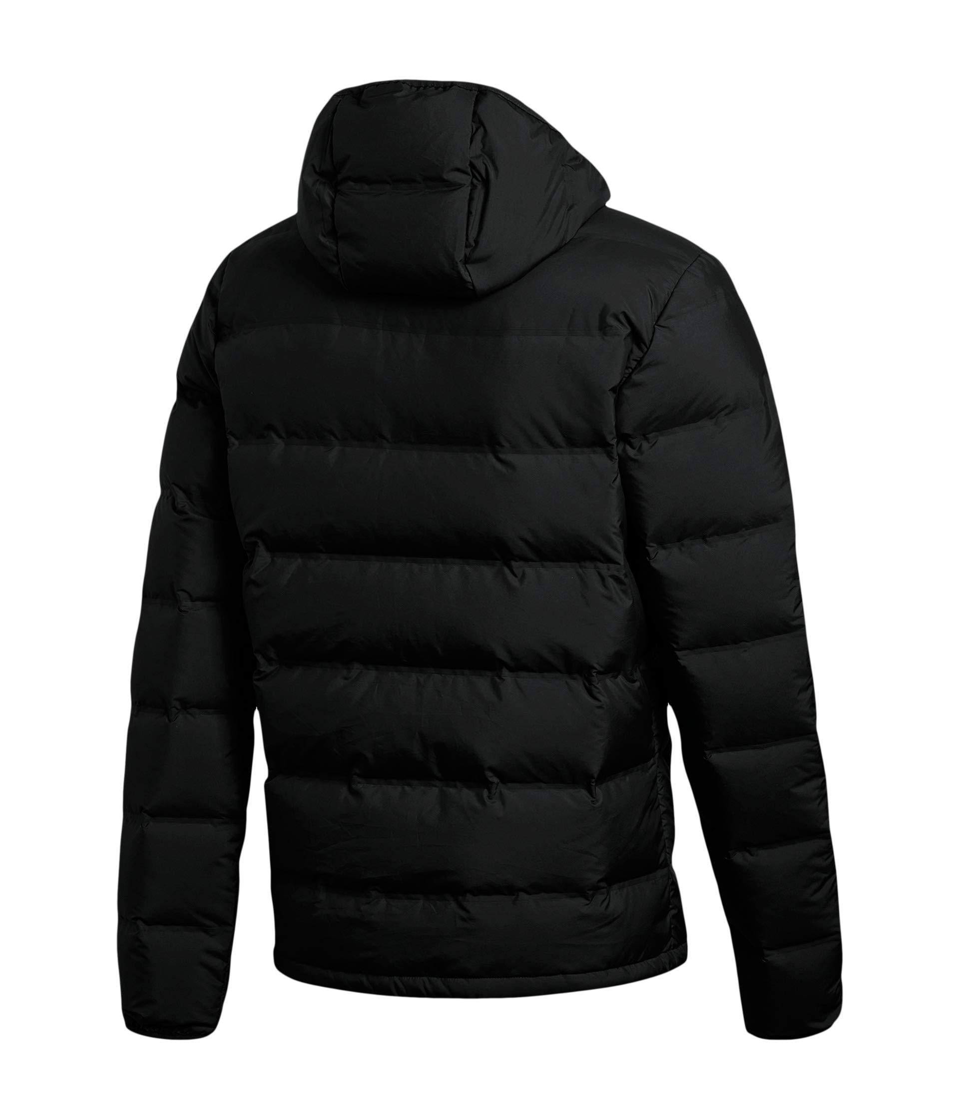 adidas Originals Synthetic Helionic Hooded Jacket in Black for Men - Lyst