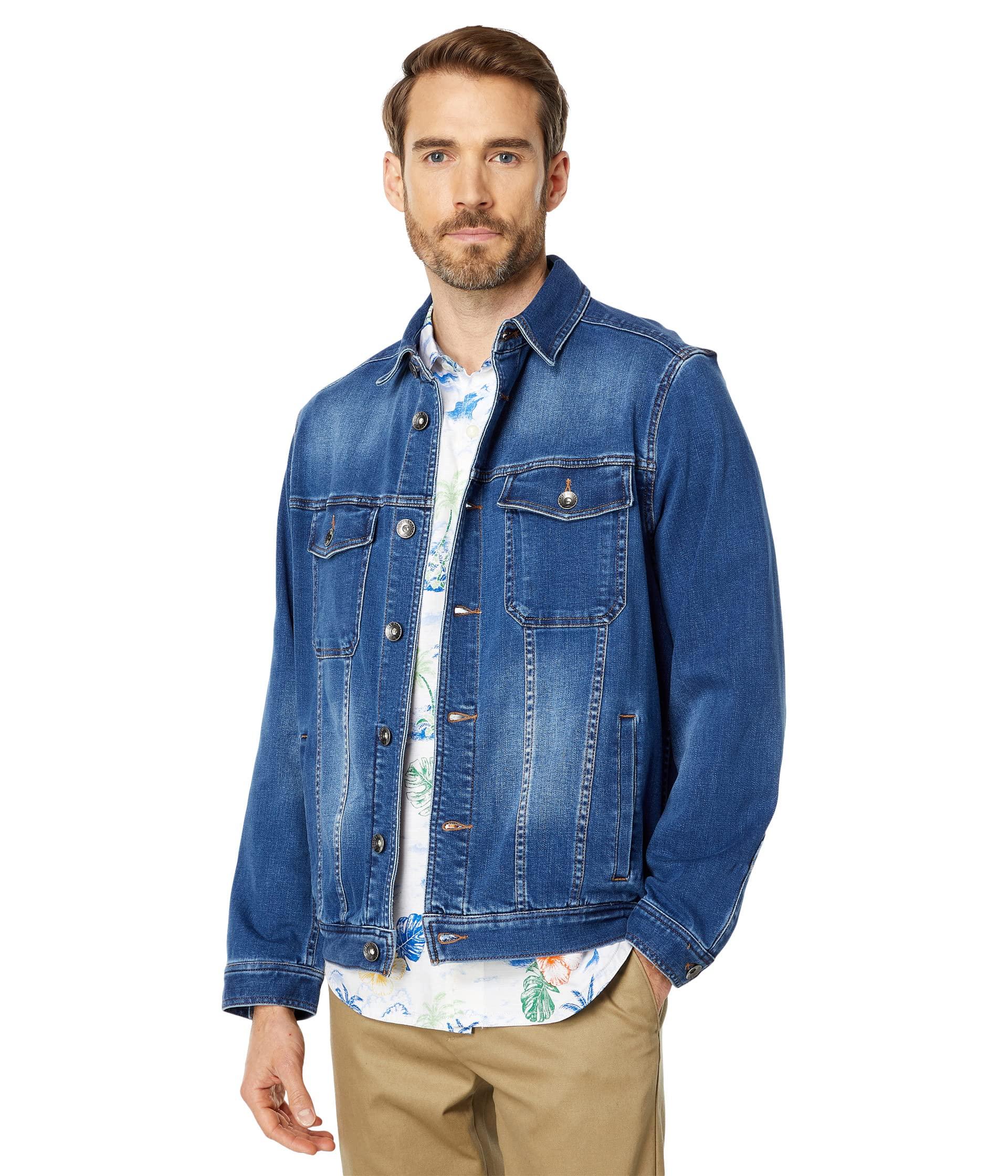 Tommy Bahama Boracay Denim Trucker Jacket in Blue for Men | Lyst