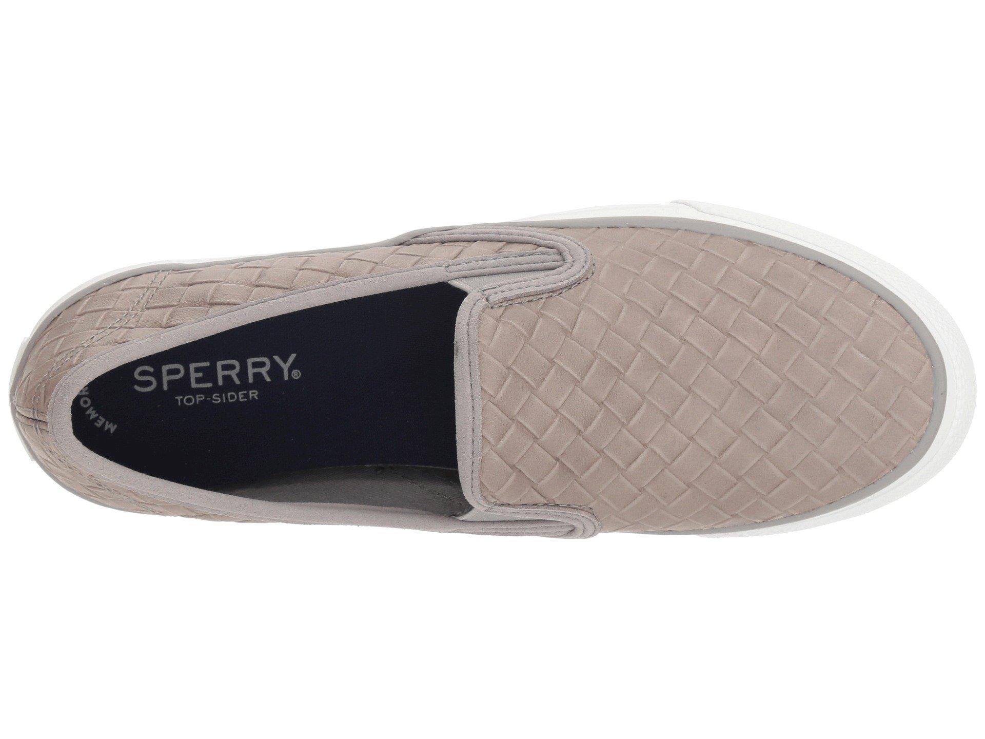 sperry seaside emboss weave