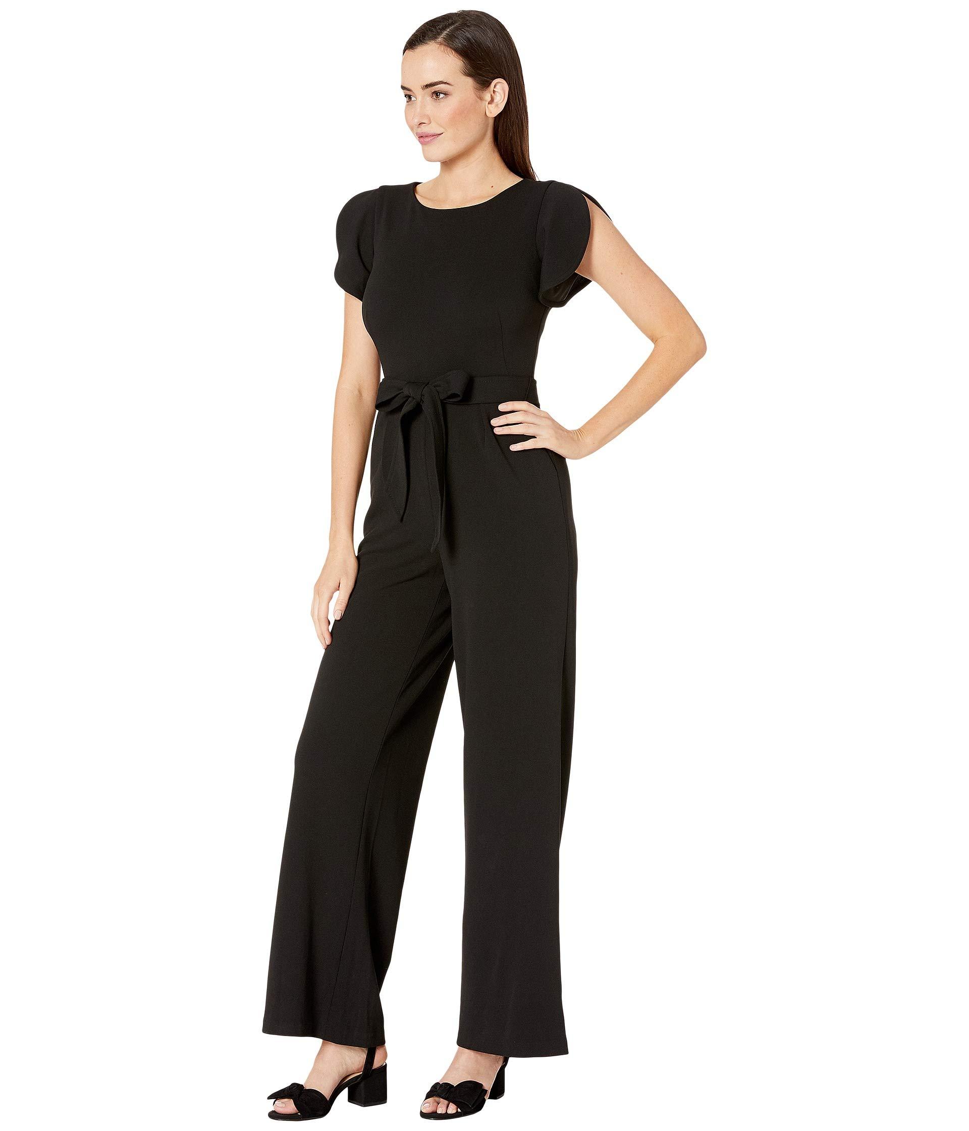 calvin klein flutter sleeve jumpsuit