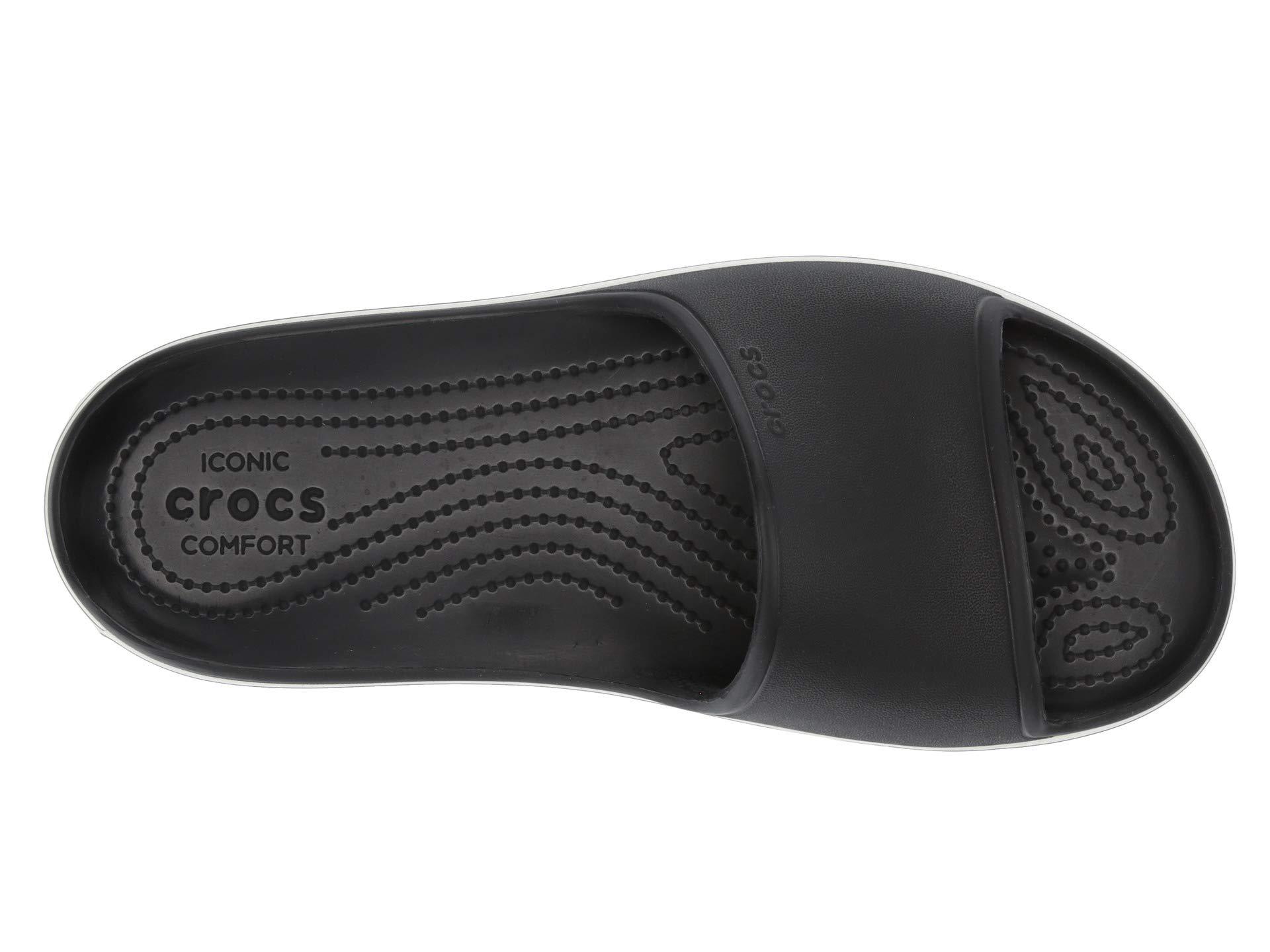 Crocs™ Unisex Adults' Crocband Platform Slide U Beach & Pool Shoes in ...