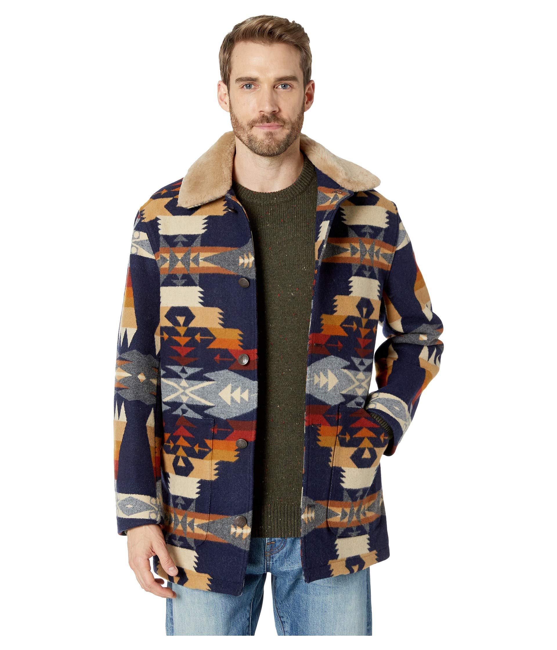 pendleton shearling coat