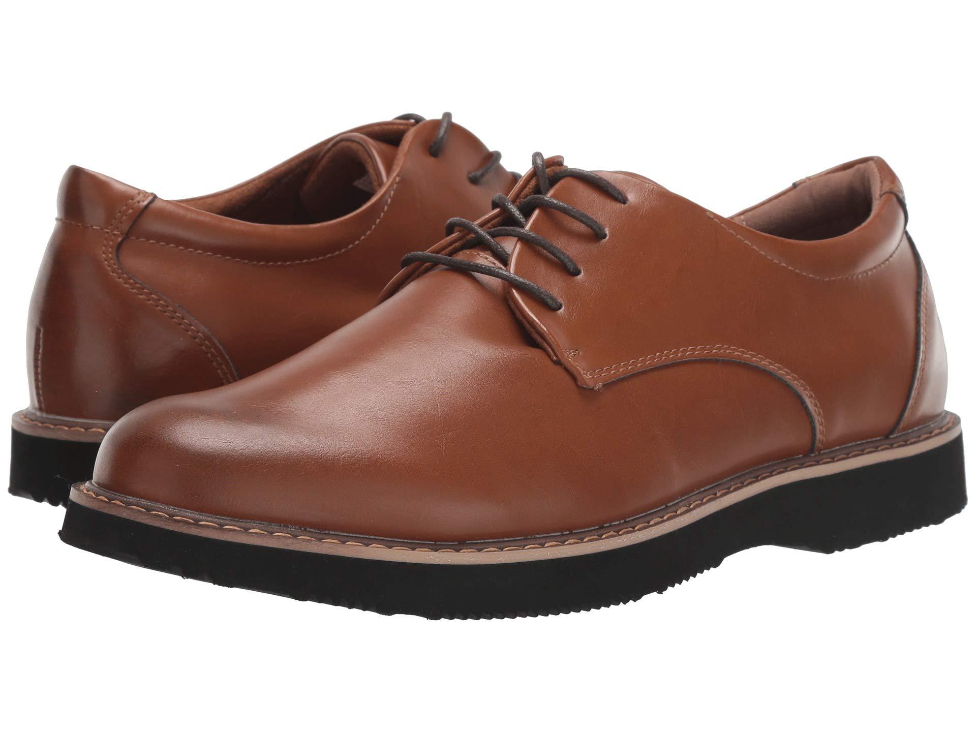 Deer Stags Leather Walkmaster Plain Toe Oxford in Brown for Men Lyst