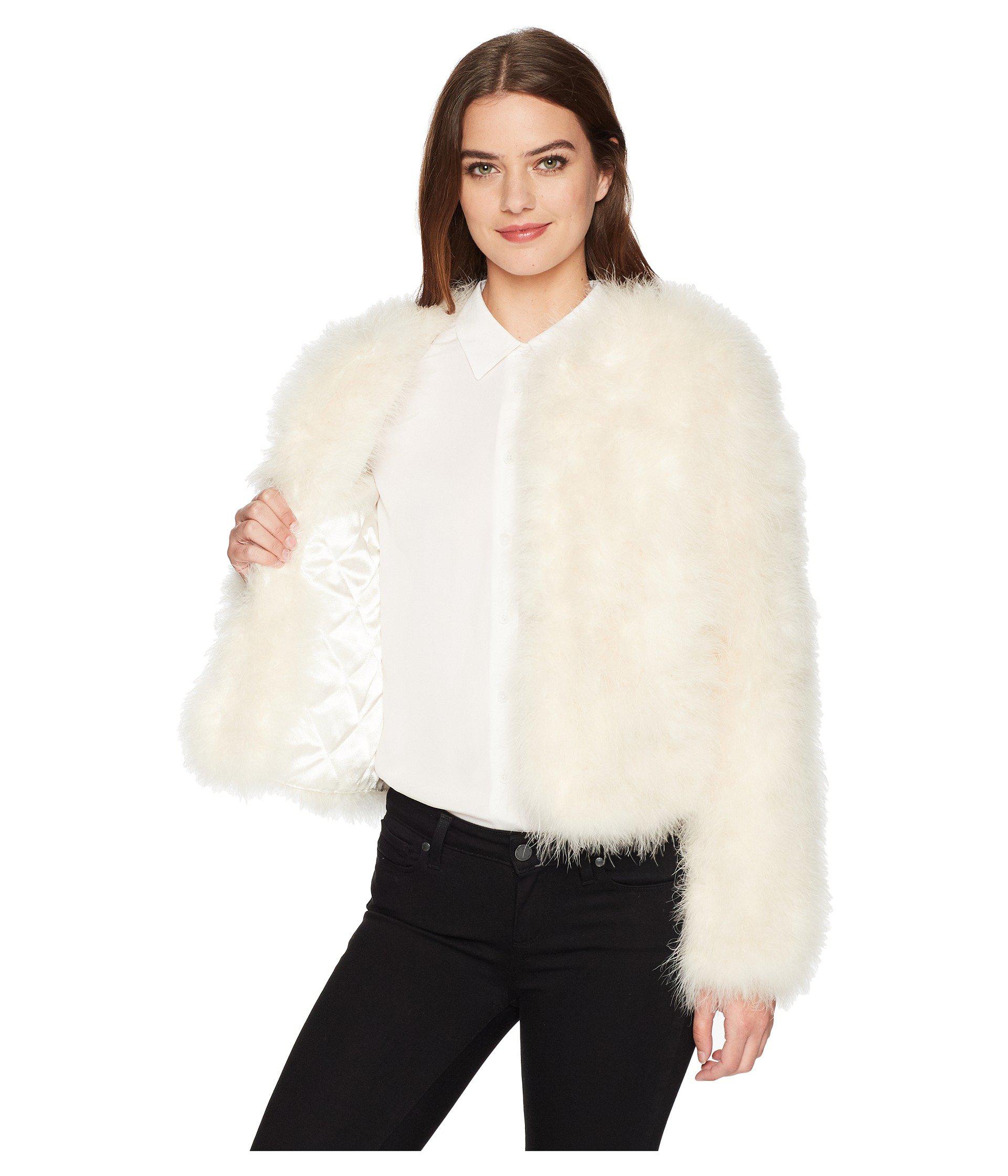 lamarque feather jacket
