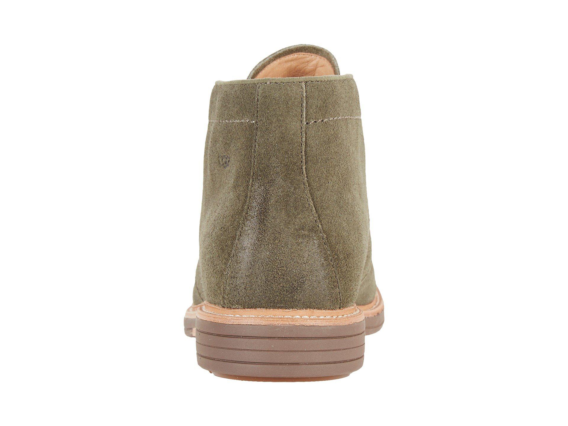 UGG Dagmann Leather Chukka Boots in Green for Men Lyst