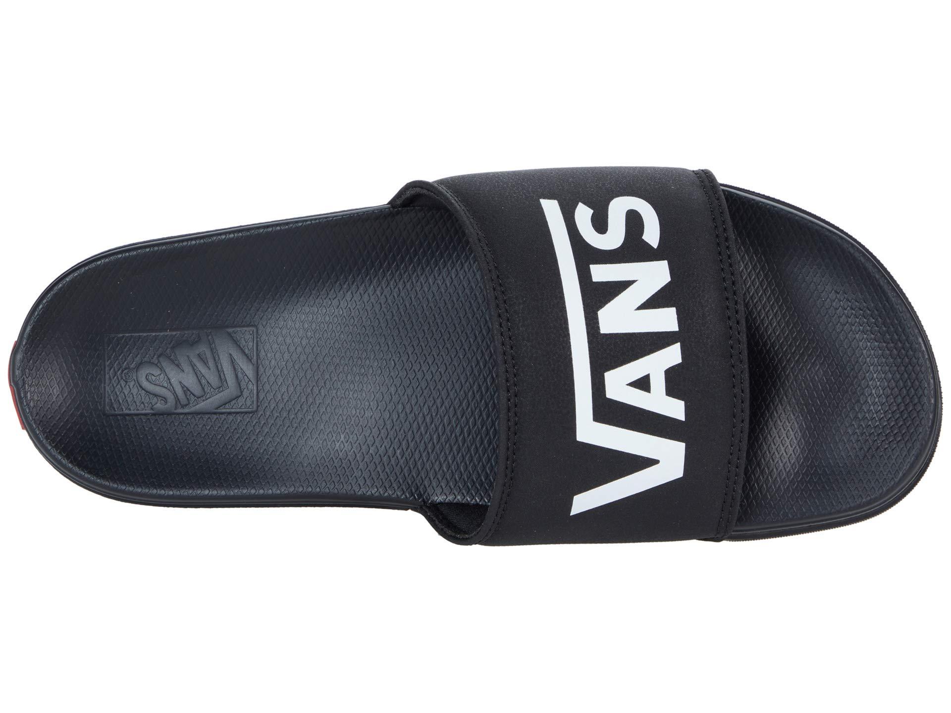 slide on black vans