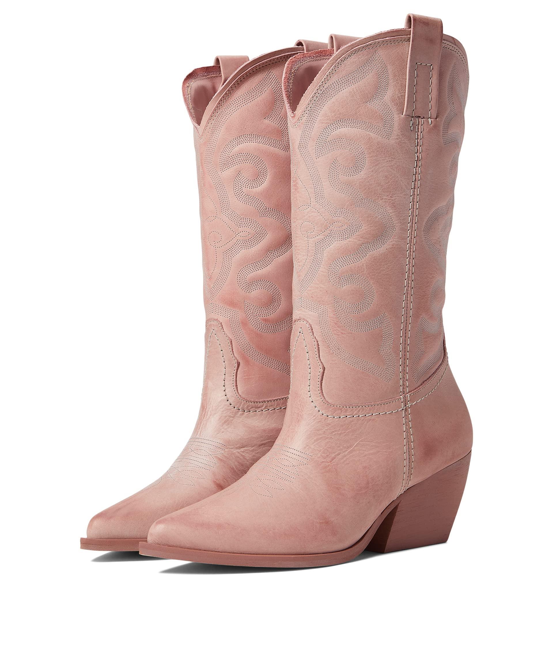 Steve Madden Western Boot in Pink Lyst