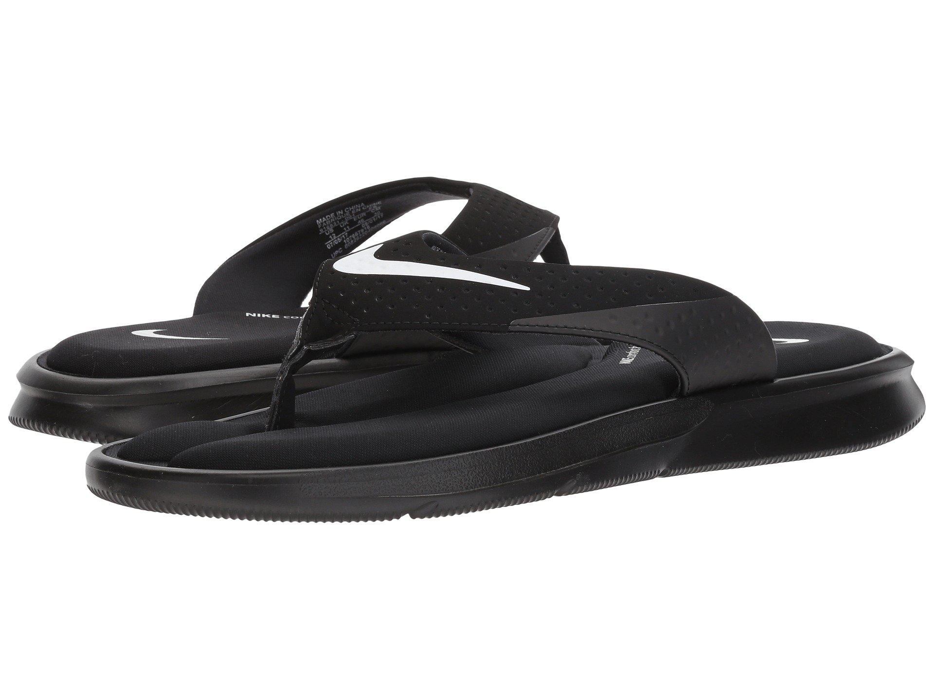 Ydmyge Bluebell spænding Nike Ultra Comfort Thong S 916831-001 in Black for Men | Lyst