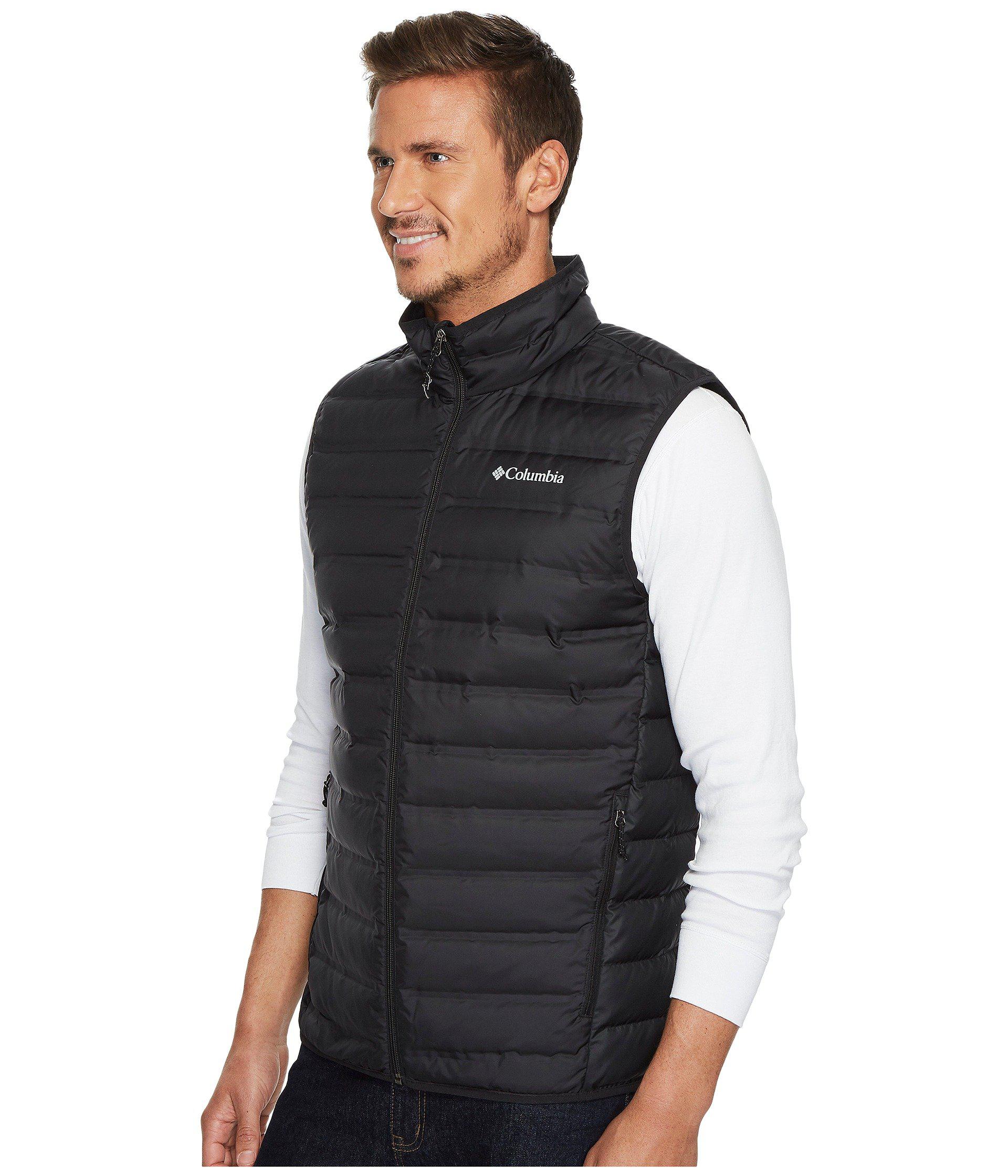 Columbia men's mokay lake lightweight down vest on sale