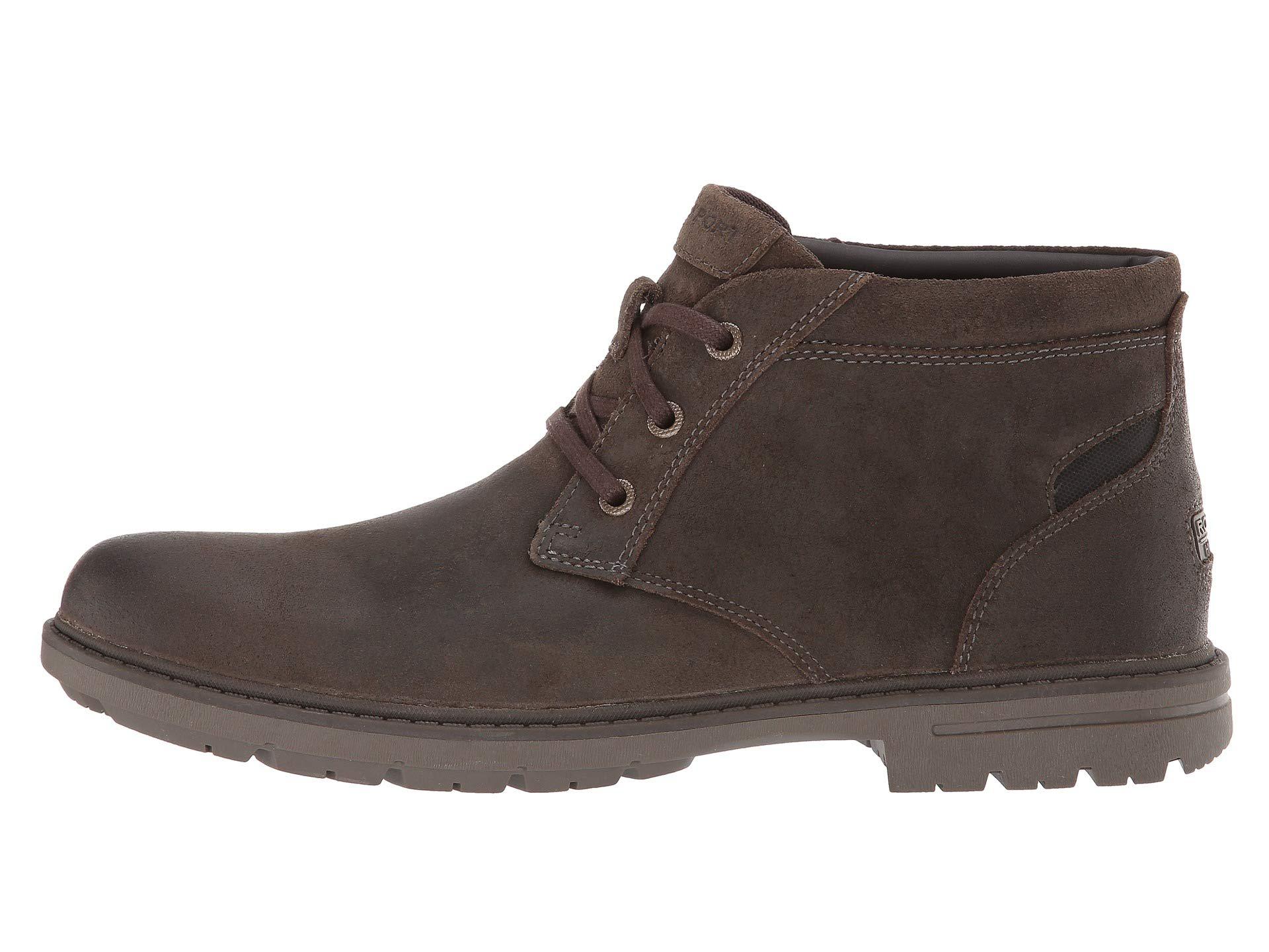 rockport tough bucks waterproof chukka
