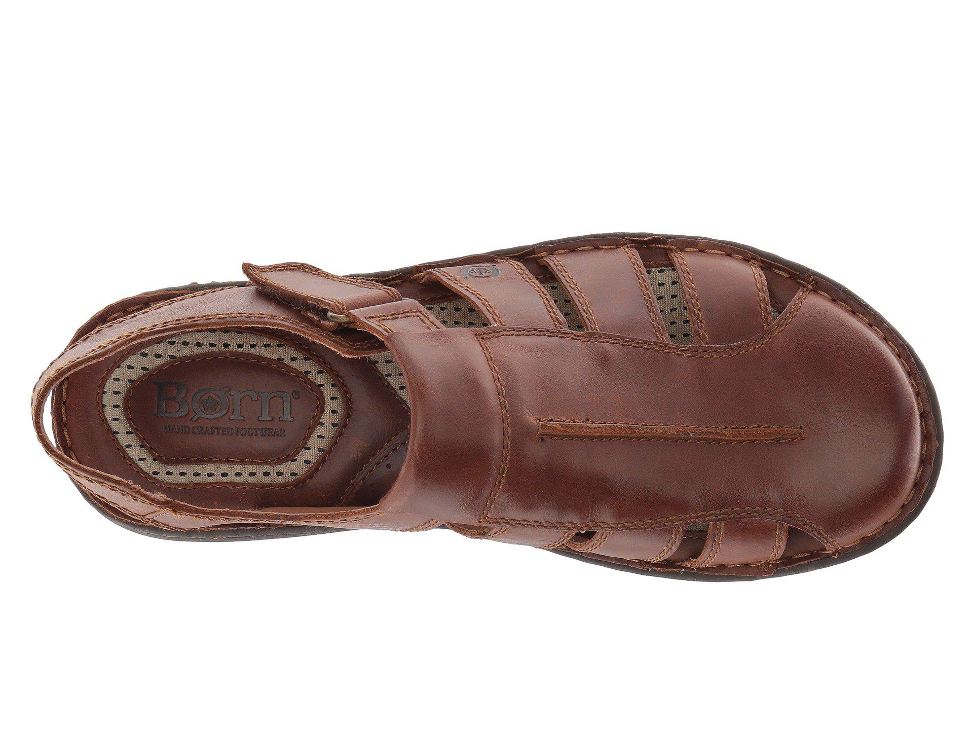Born Justice (tan Full Grain Leather) Men's Sandals in Brown for Men - Lyst