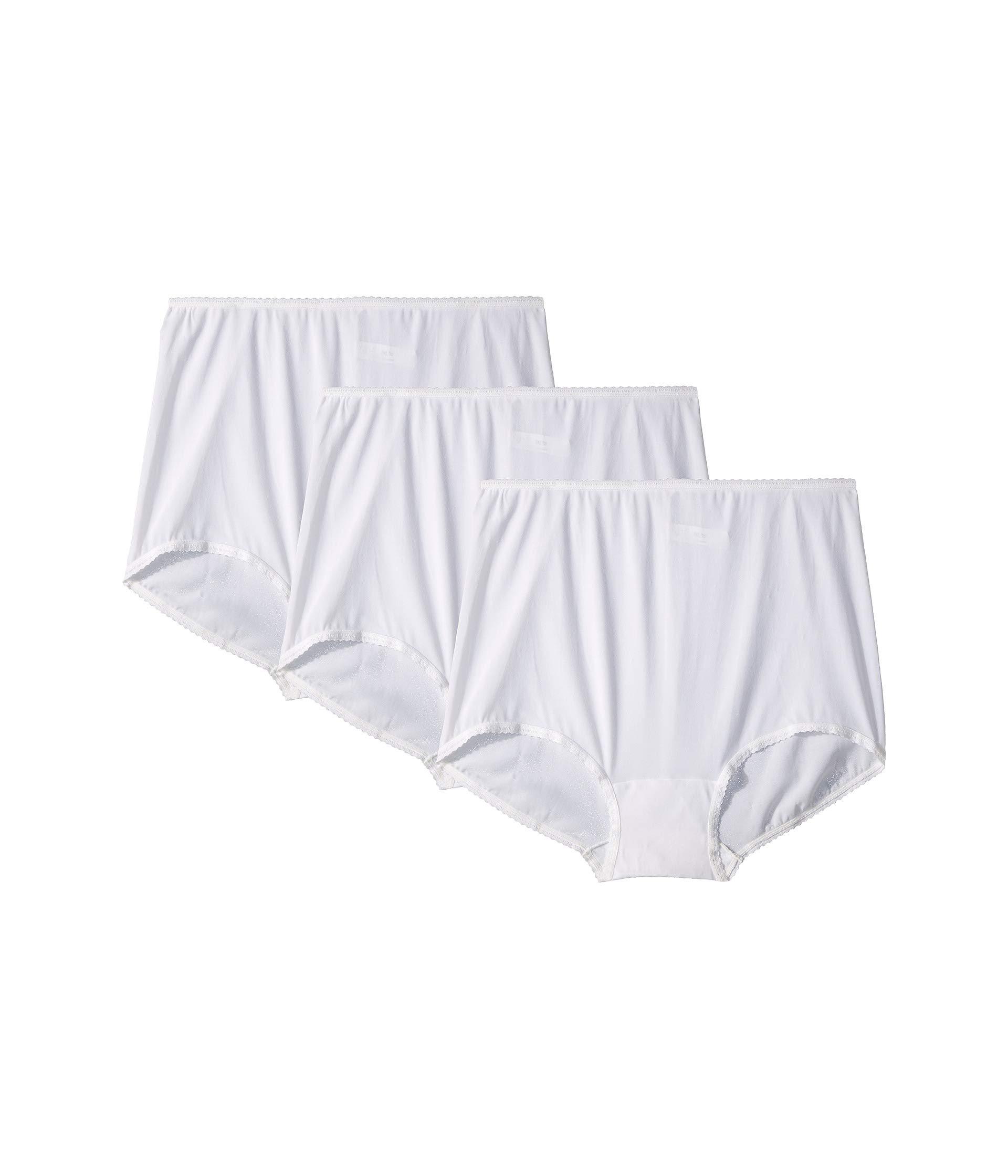 Bali Synthetic Skimp Skamp Brief 3-pair in White - Lyst