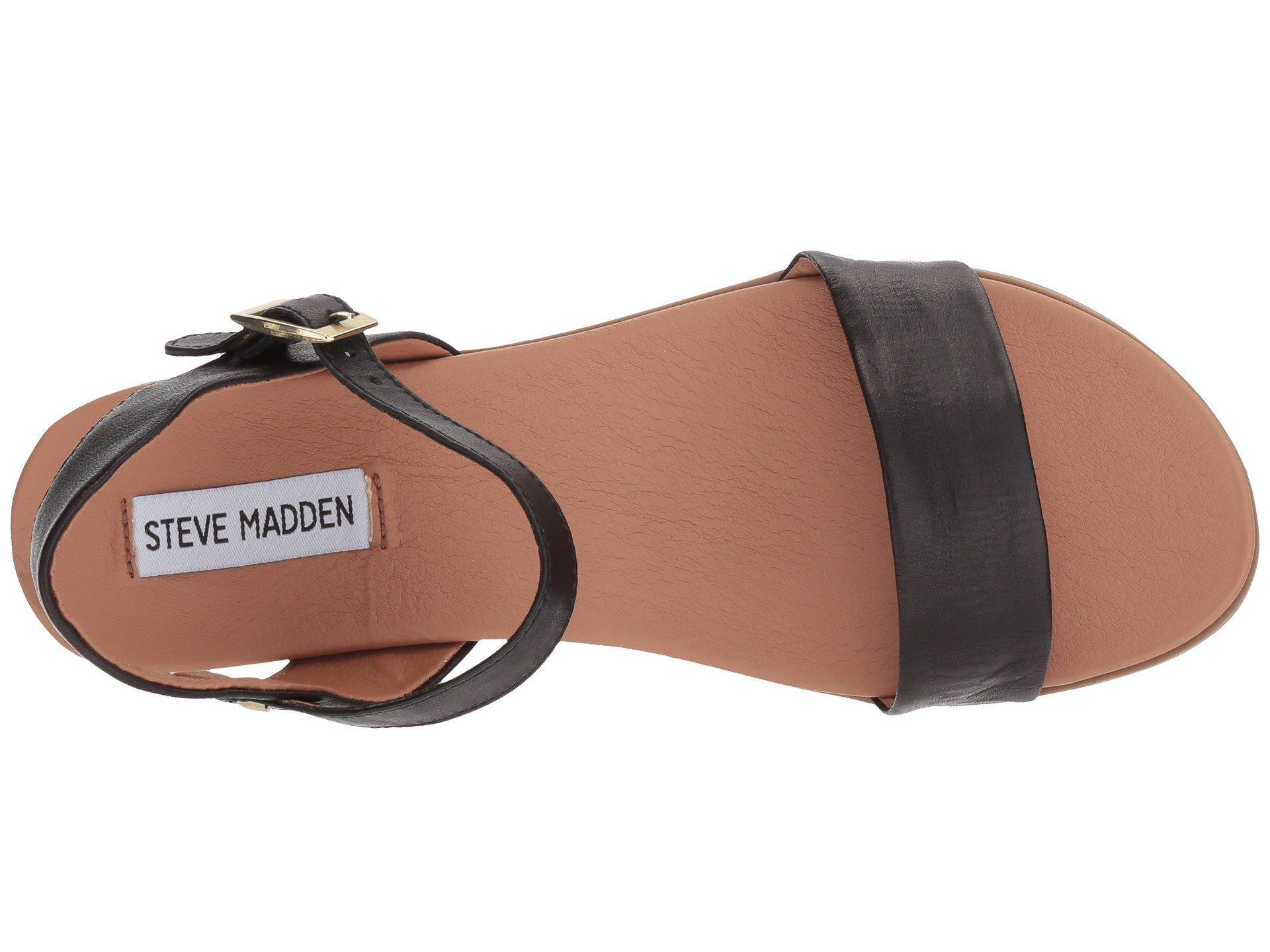 steve madden dina tan leather