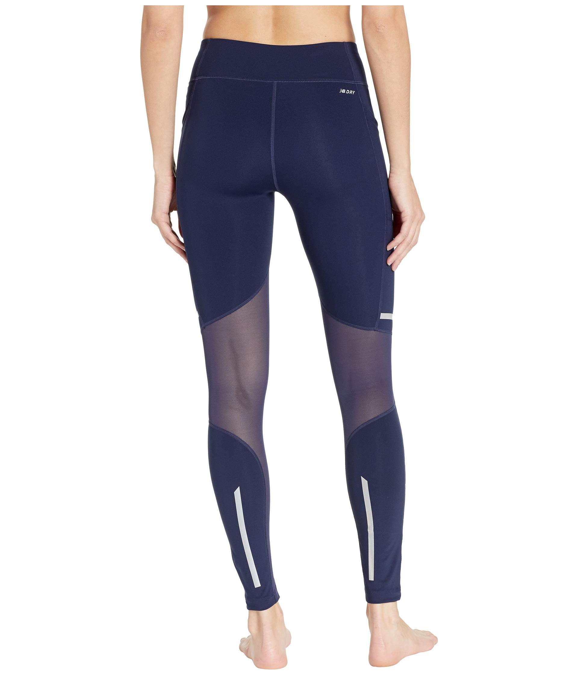 new balance printed impact tights