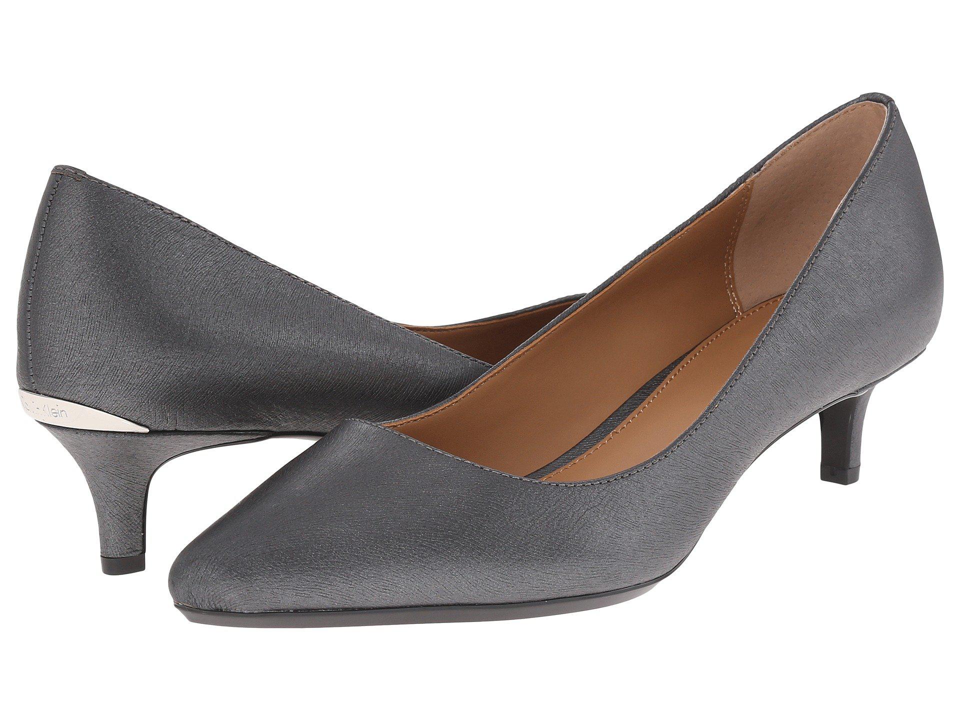 calvin klein heel shoes