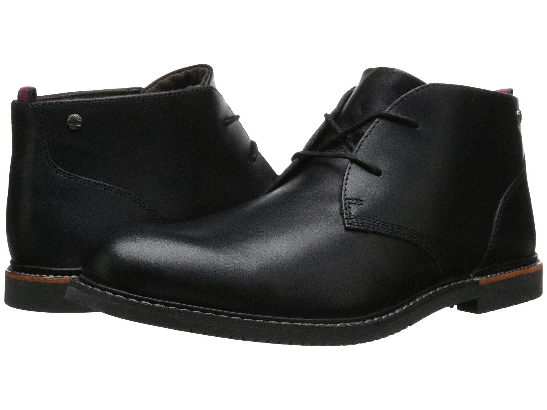Timberland Leather Brook Park Chukka Boots in Black for Men | Lyst