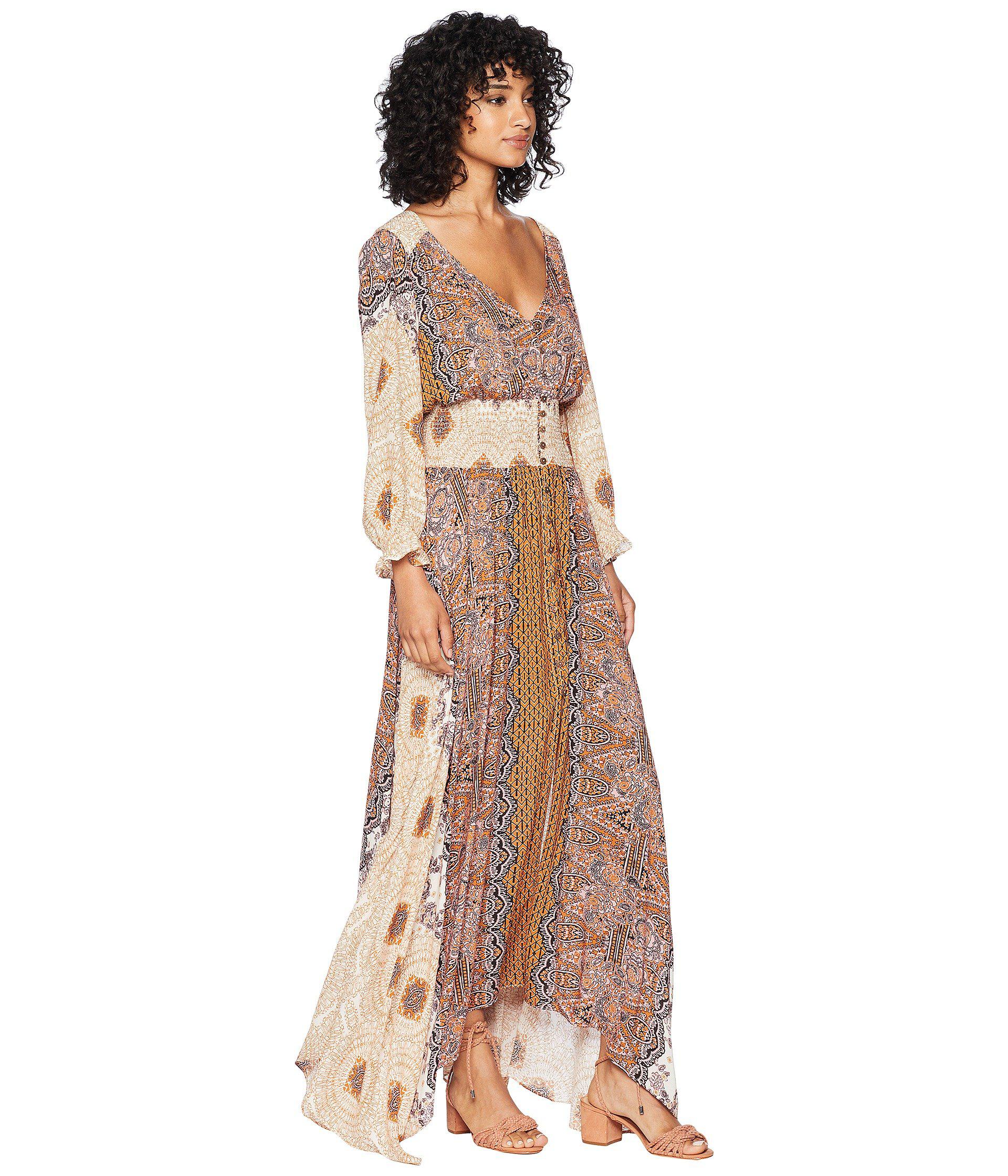 mexicali rose maxi dress ivory