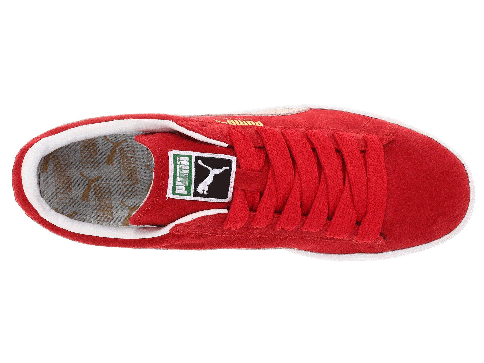 puma red classic