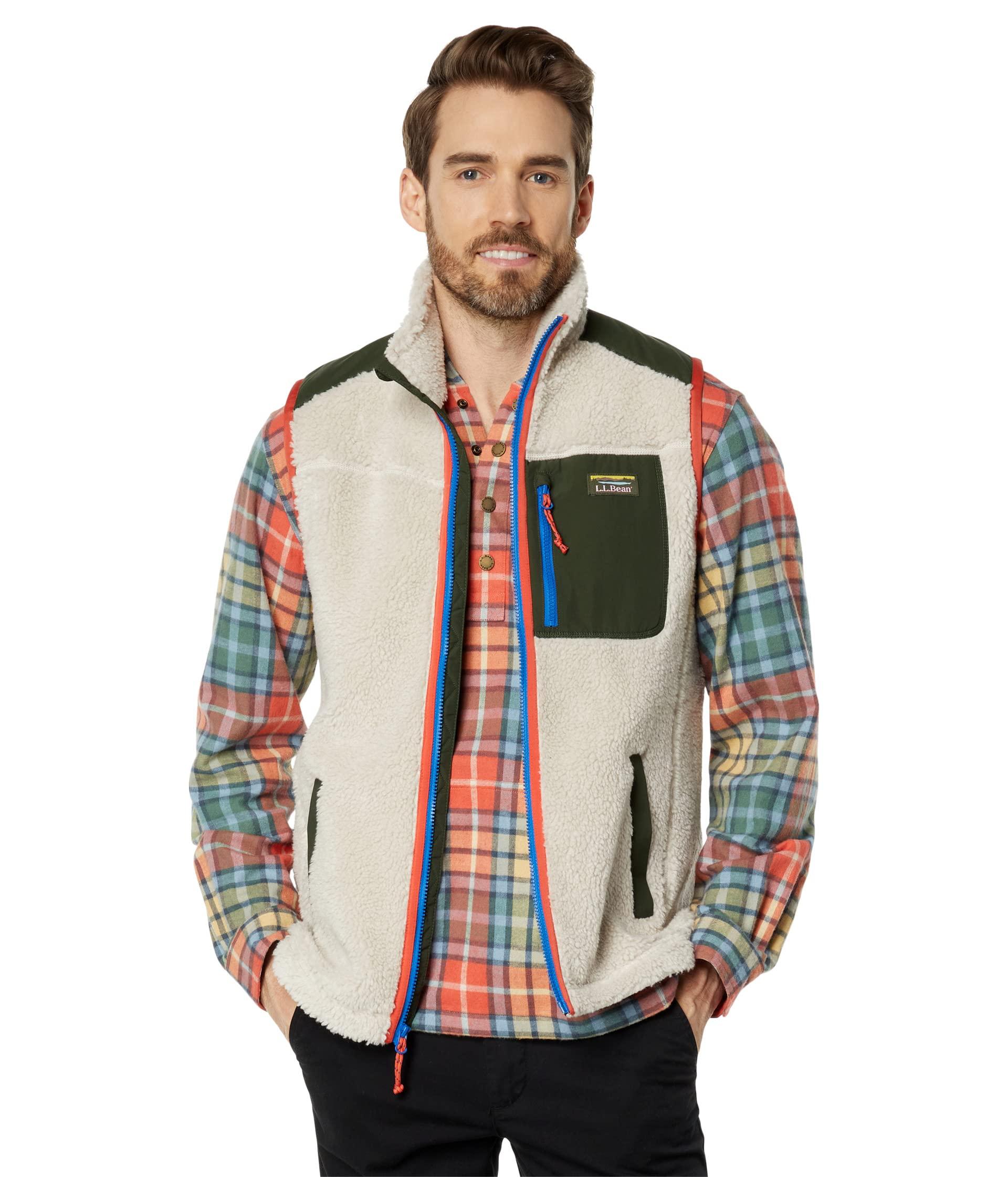 L.L. Bean Bean's Sherpa Vest Regular in Gray for Men Lyst
